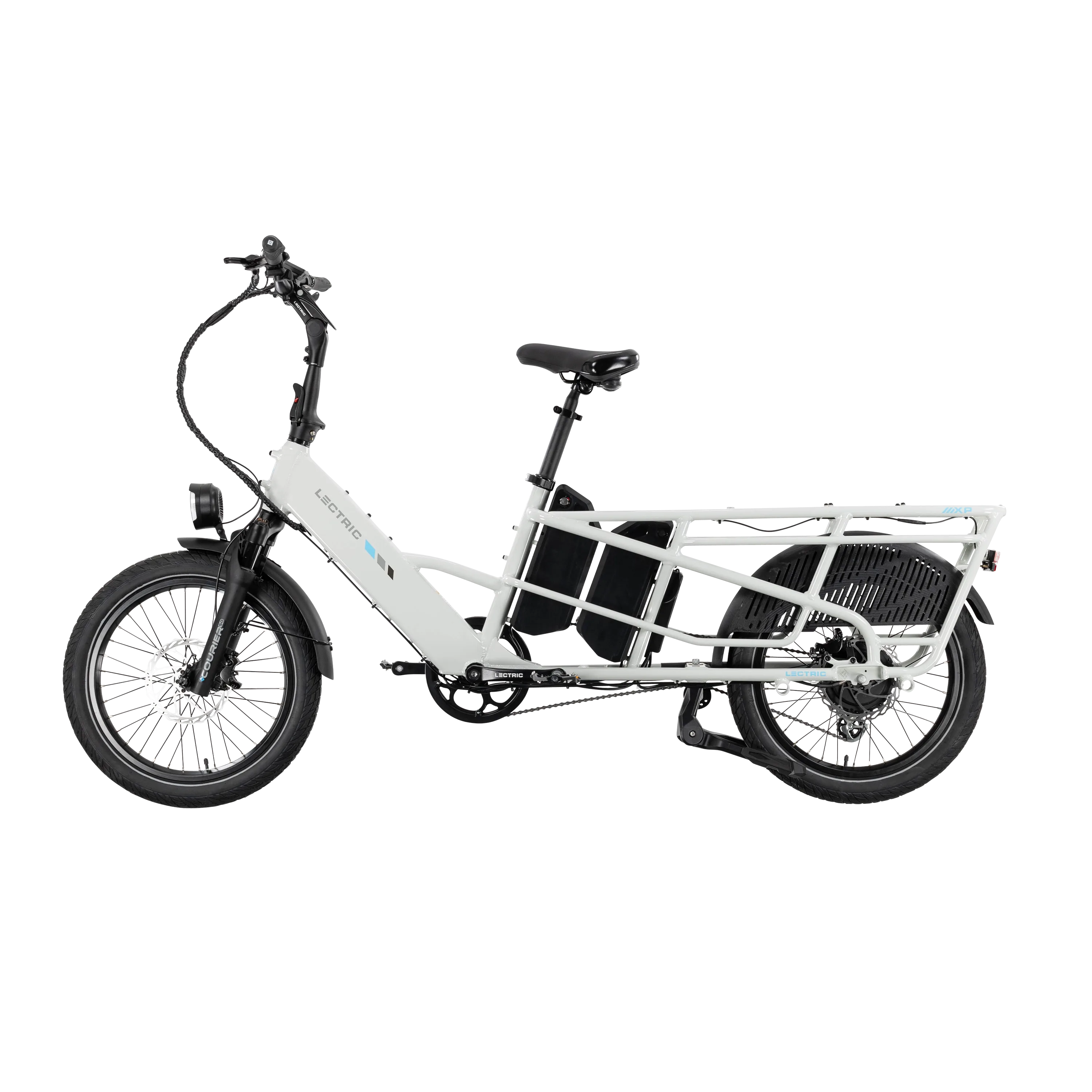 XPedition 2.0 Stratus White Long-Range Dual-Battery eBike