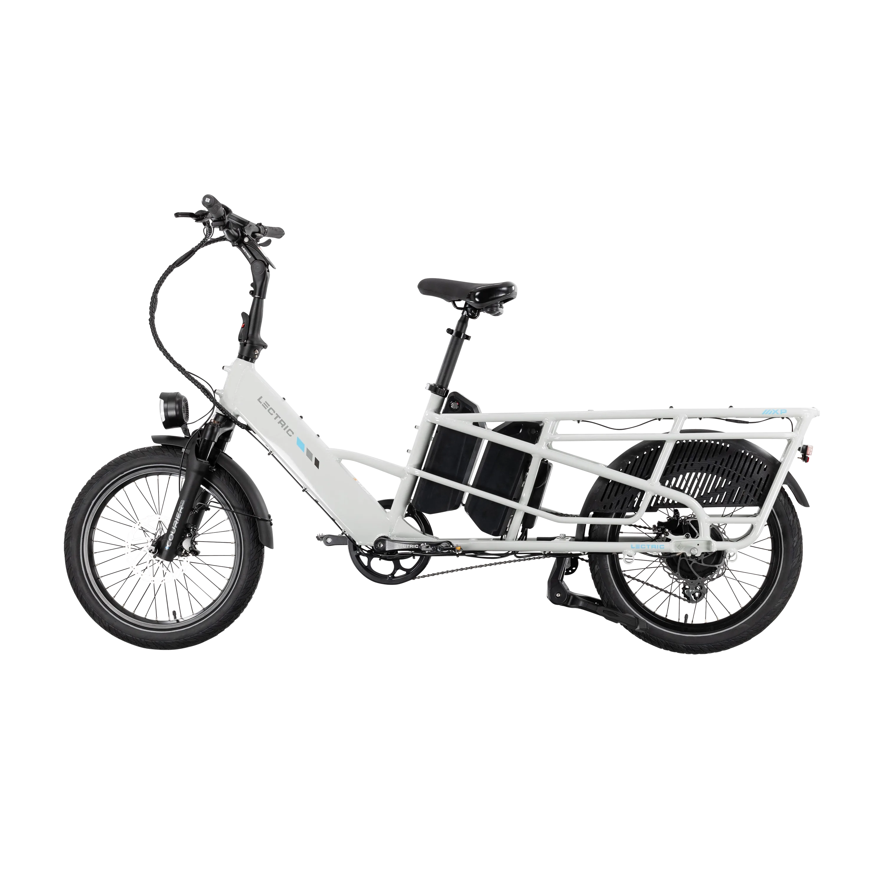 XPedition 2.0 Stratus White Long-Range Dual-Battery eBike