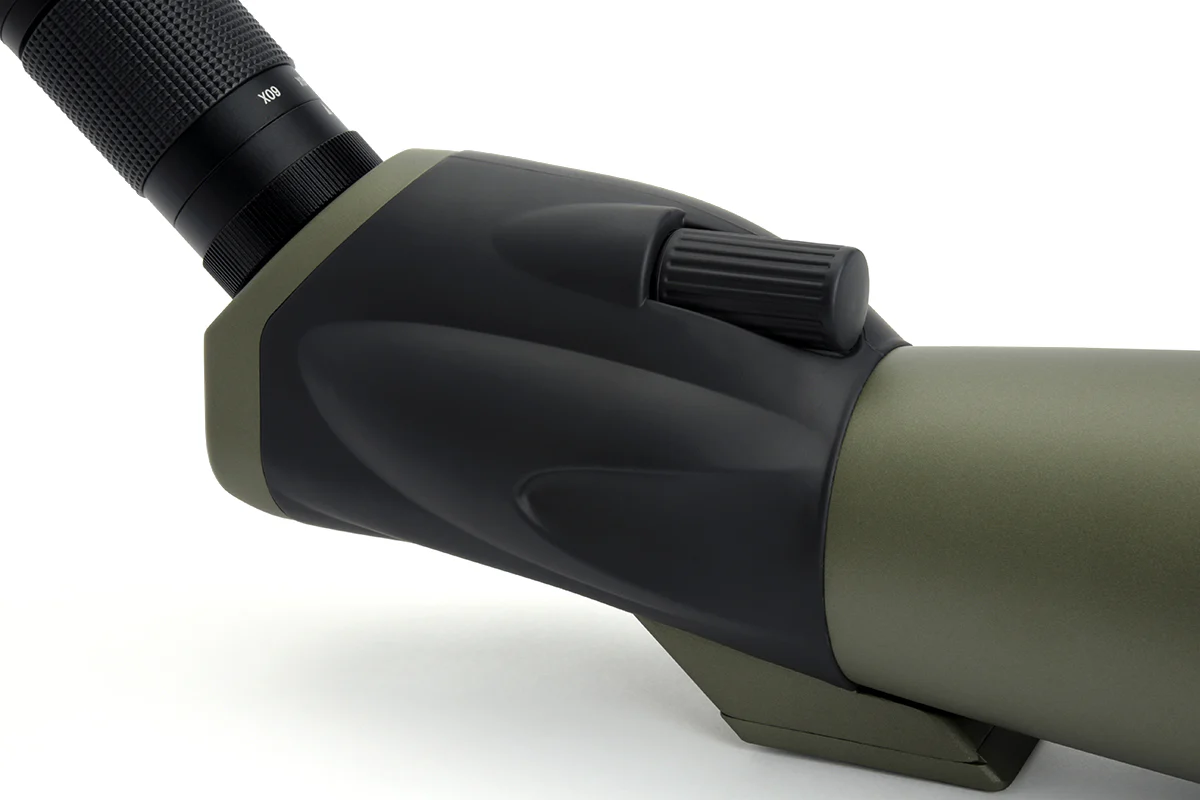 Ultima 20-60x80mm Angled Zoom Spotting Scope with Smartphone Adapter
