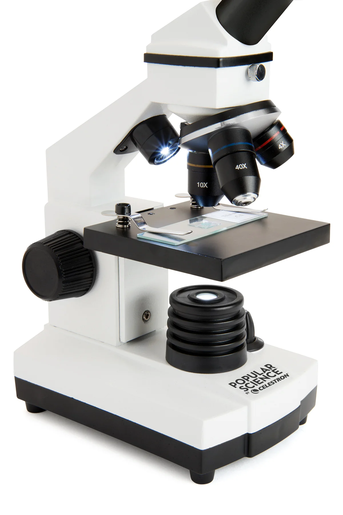 Popular Science by Celestron Labs CM400 Compound Microscope