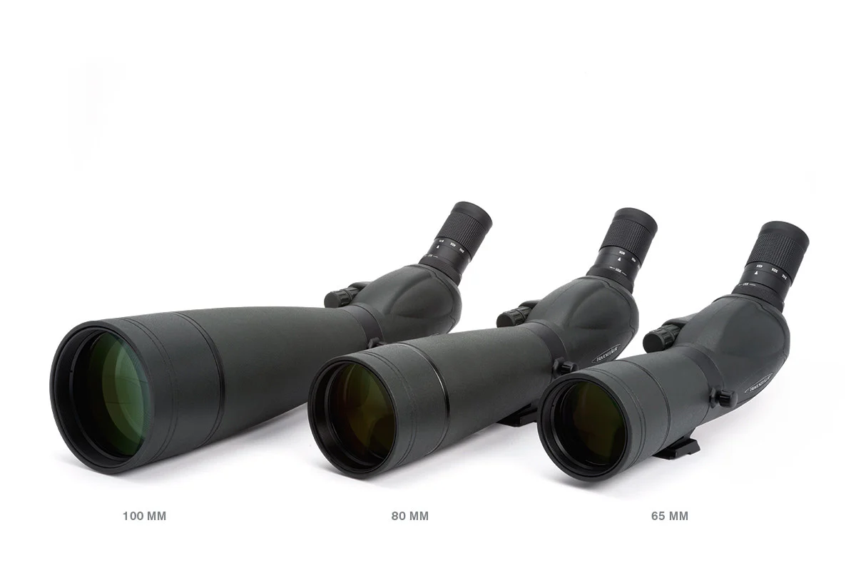 TrailSeeker 16-48x65mm Angled Zoom Spotting Scope