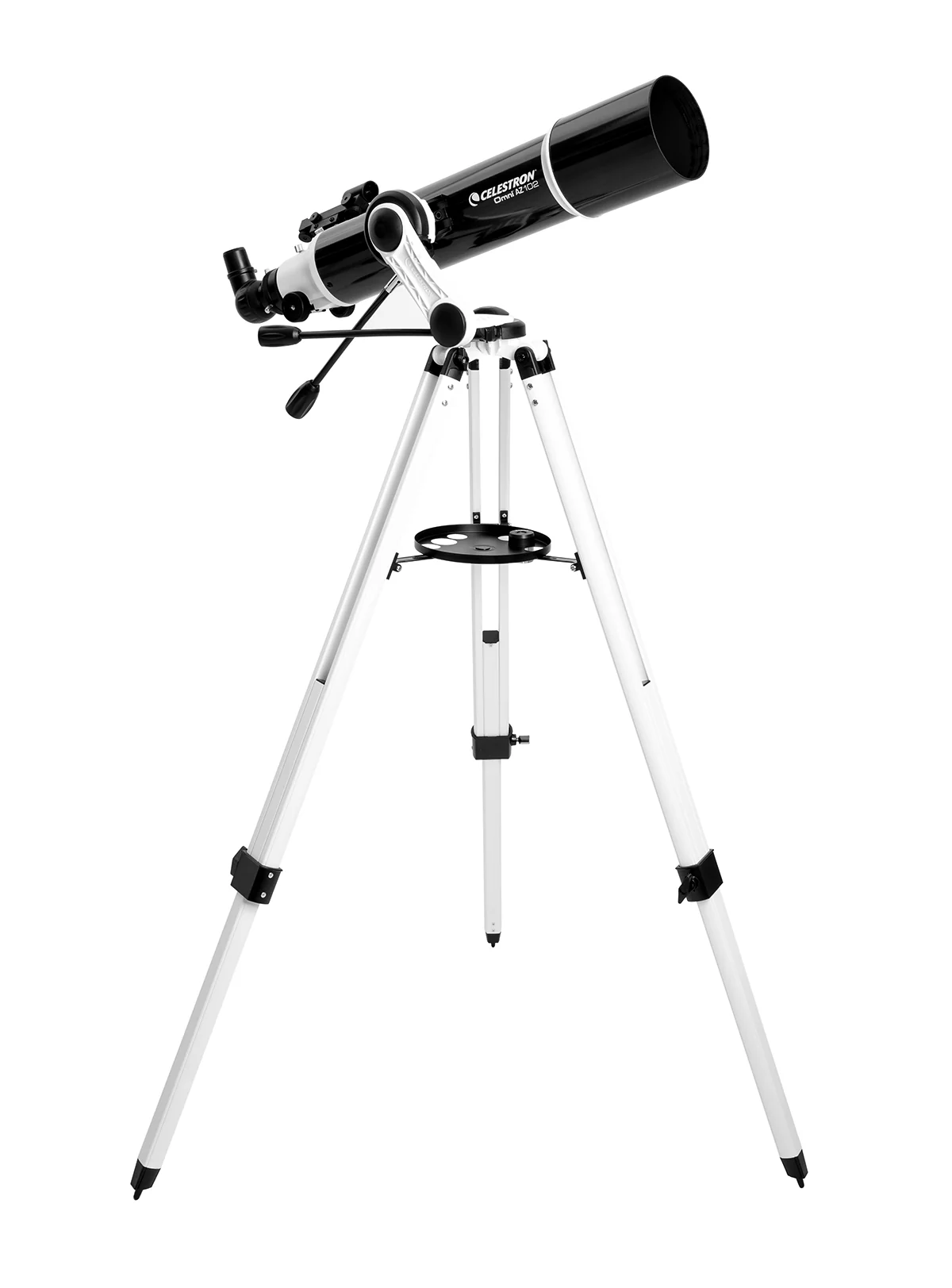 Omni AZ 102 Telescope with Smartphone Adapter and Bluetooth Shutter Remote