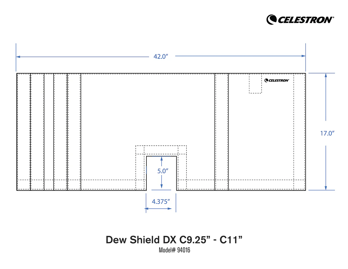 Dew Shield DX for C9.25 & C11