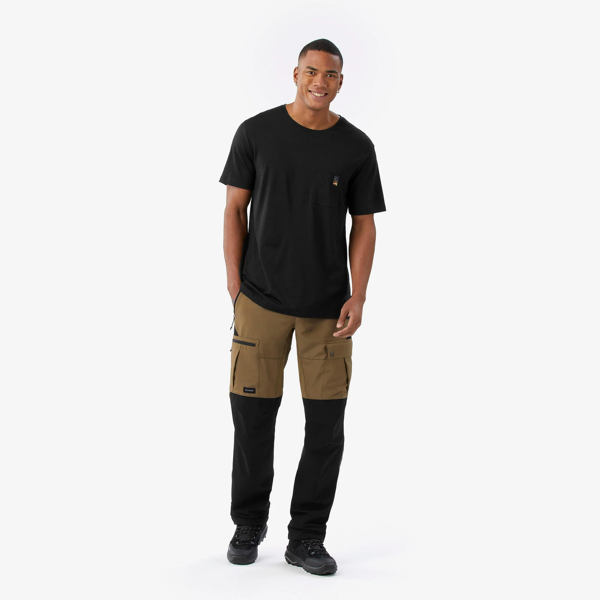 Simond Men's TRAVEL 900 100% Merino Wool T-Shirt