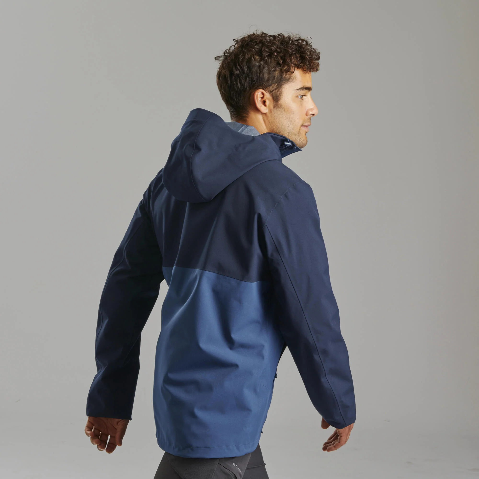 Quechua Men's MH150 Waterproof Rain Jacket