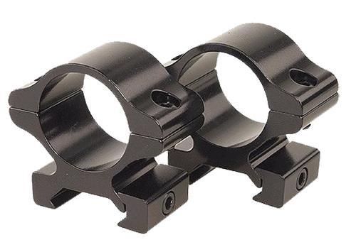 Leupold 57380 Rifleman Rings Detachable 1 Medium Black Gloss