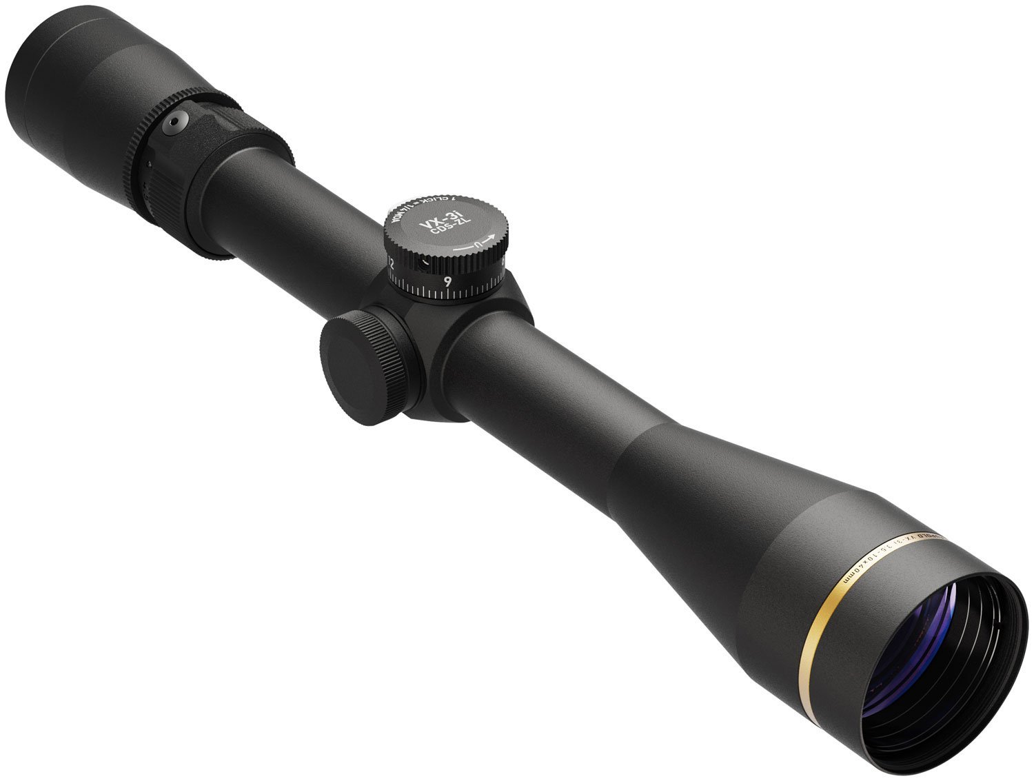 Leupold 177823 VX-3i CDS-ZL 3.5-10x 40mm Black Finish Duplex