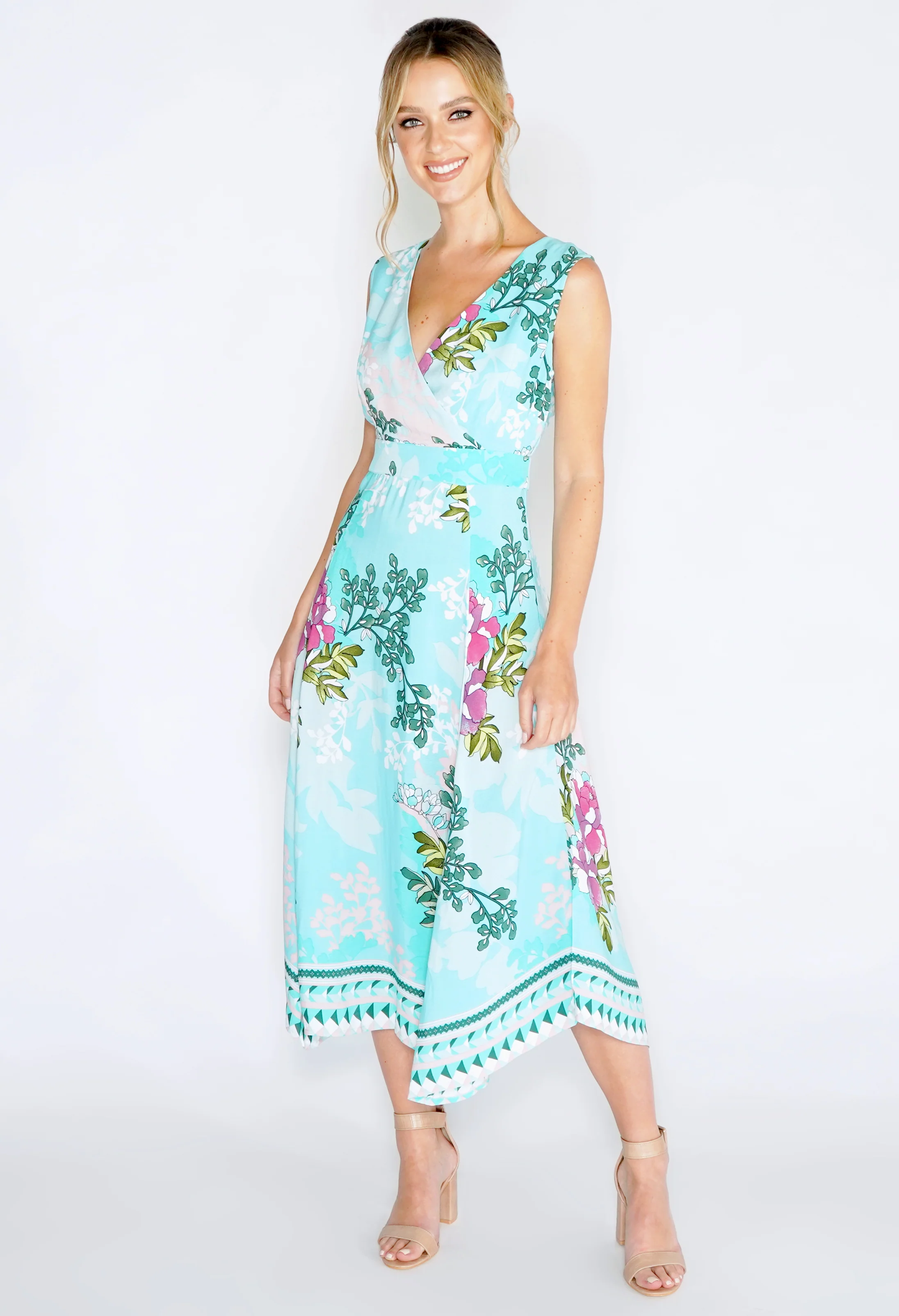 Jasmine Hanky Hem Dress