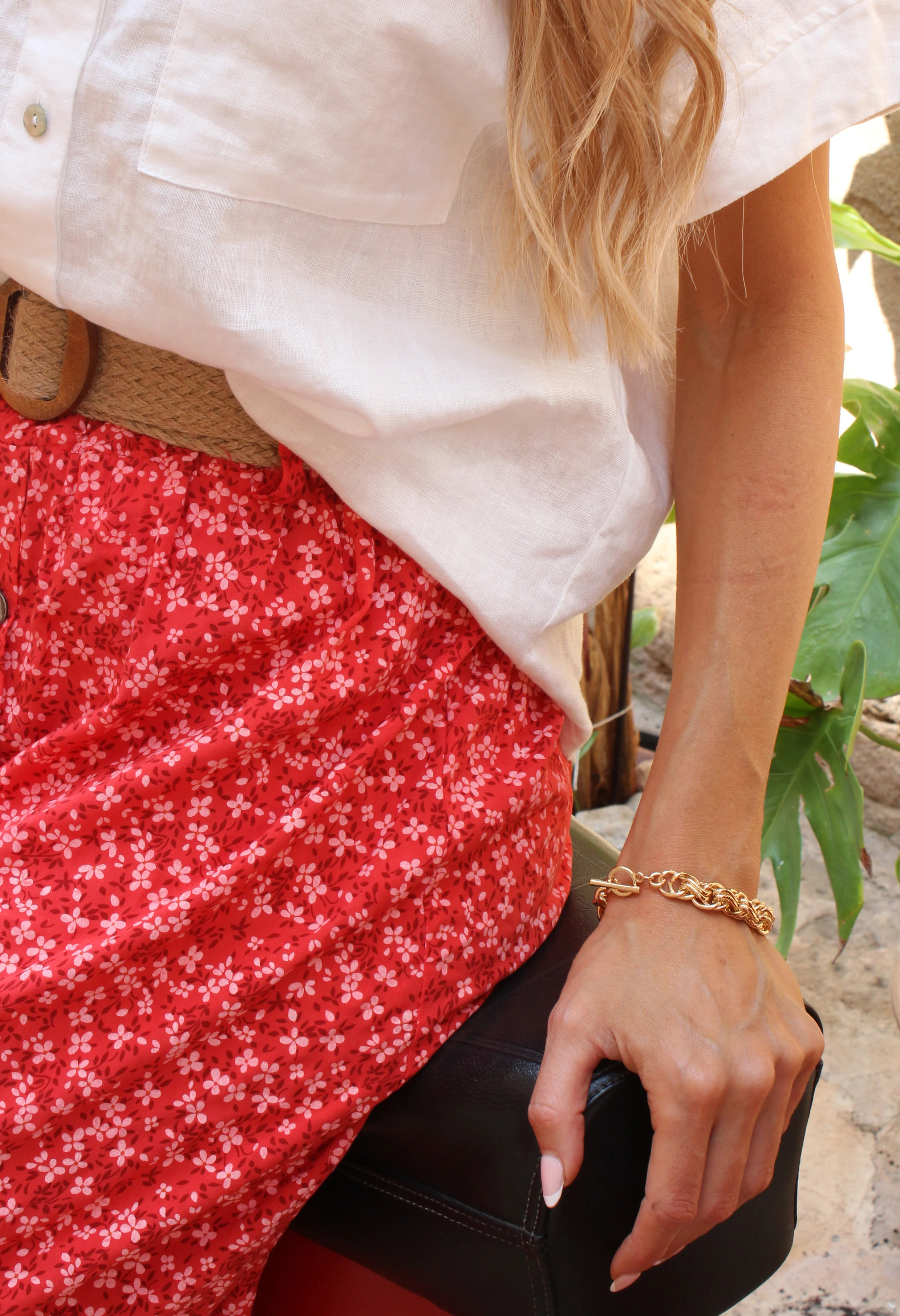 Chunky T-Bar Bracelet