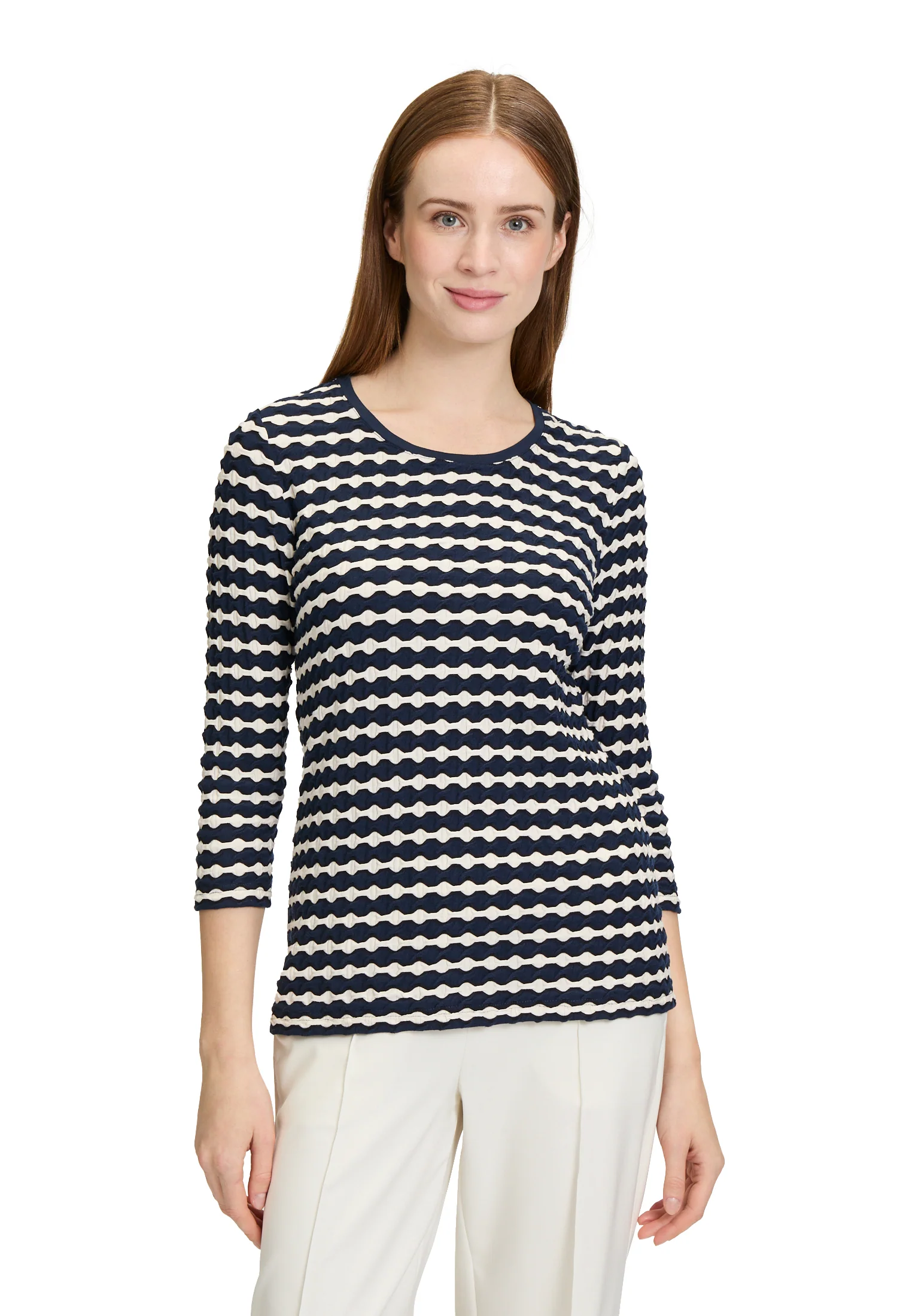 Stripped Long Sleeve Top