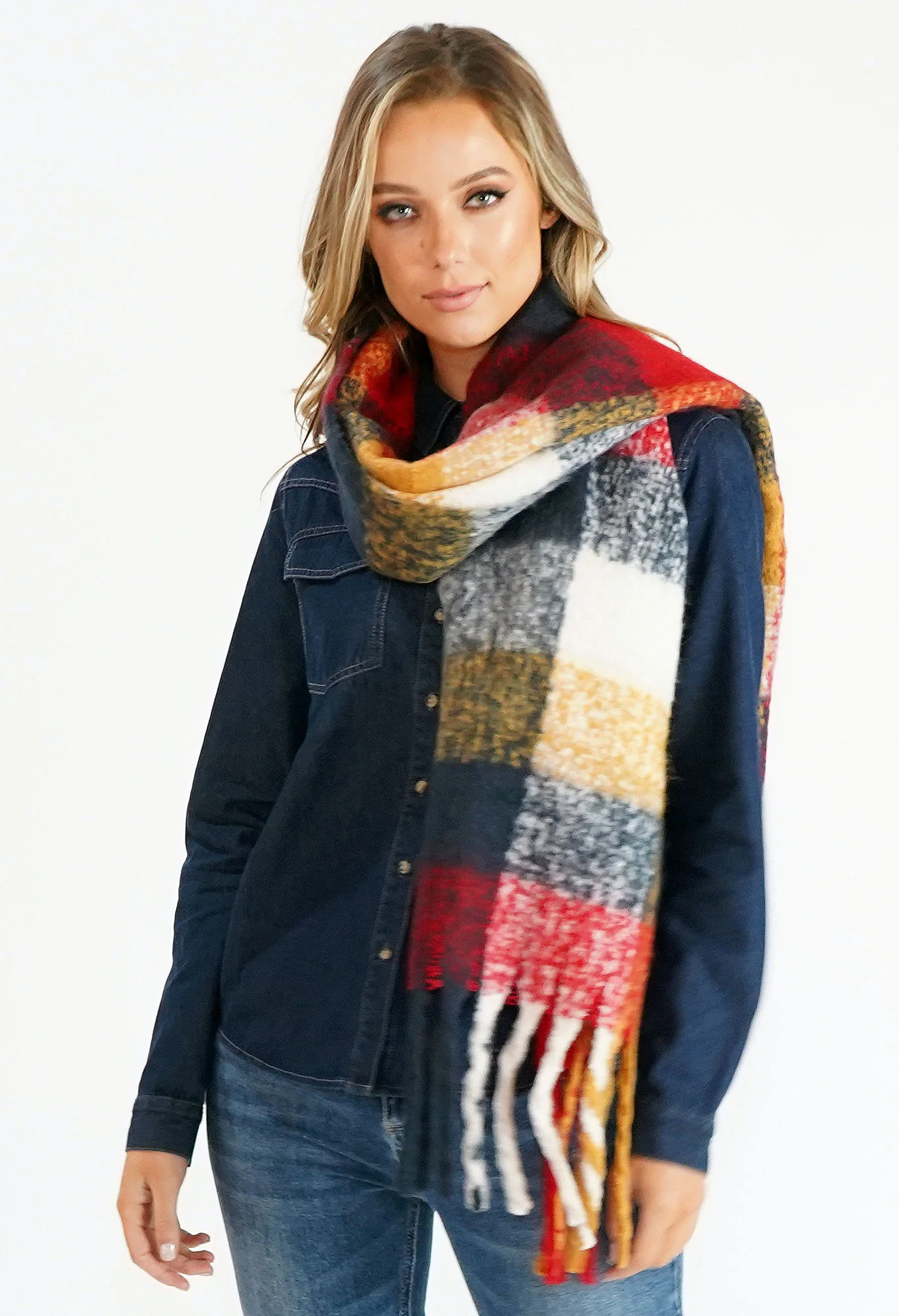 Celtic Ore Crafts Check Scarf