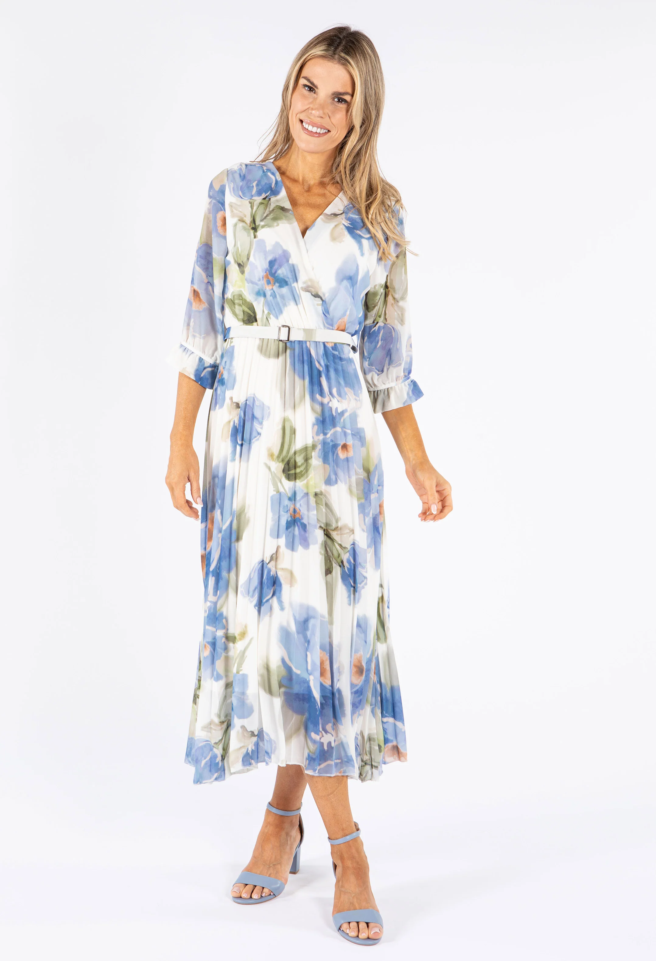 Grace Floral Midi Dress