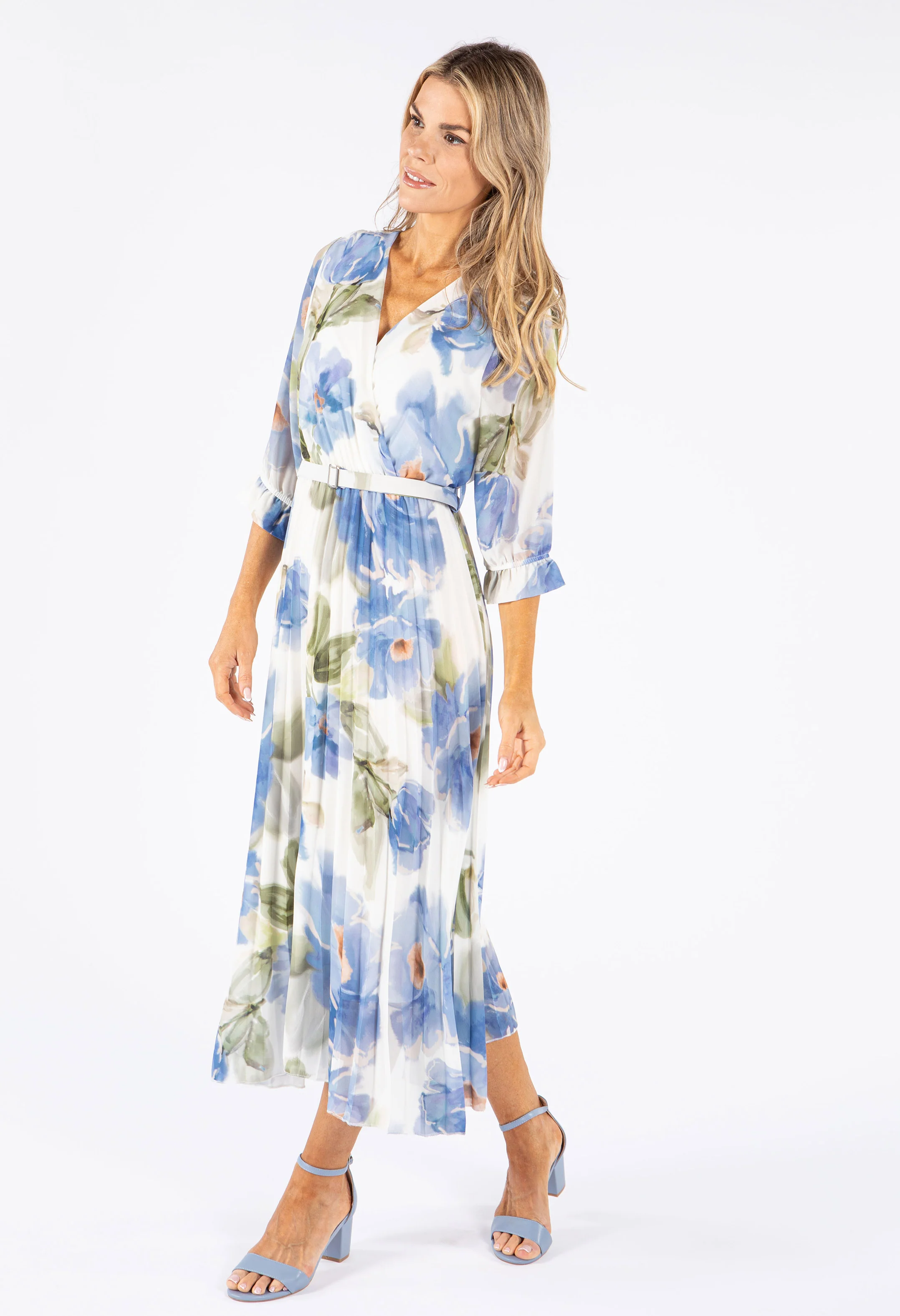 Grace Floral Midi Dress