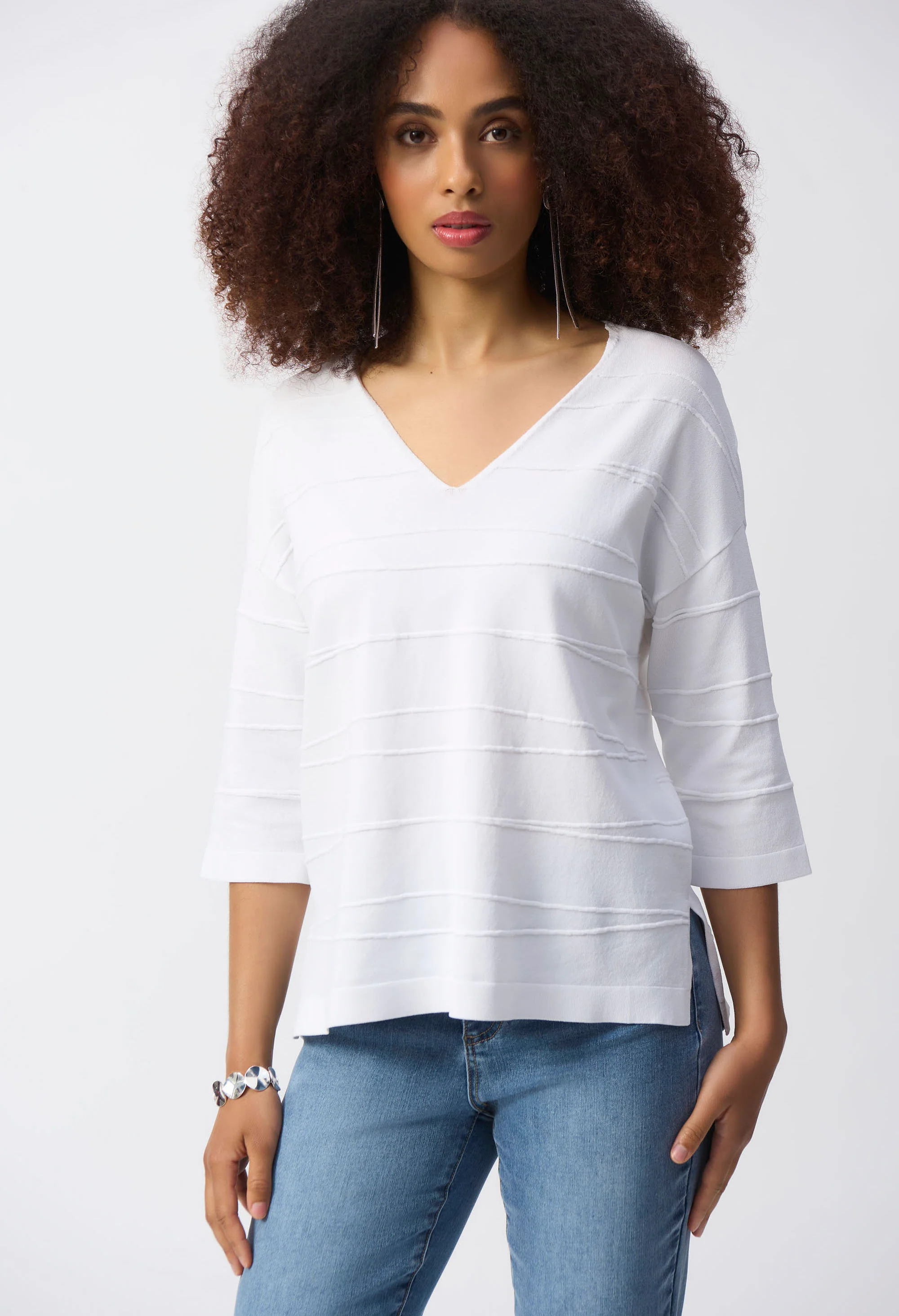 V-neck Casual Pullover