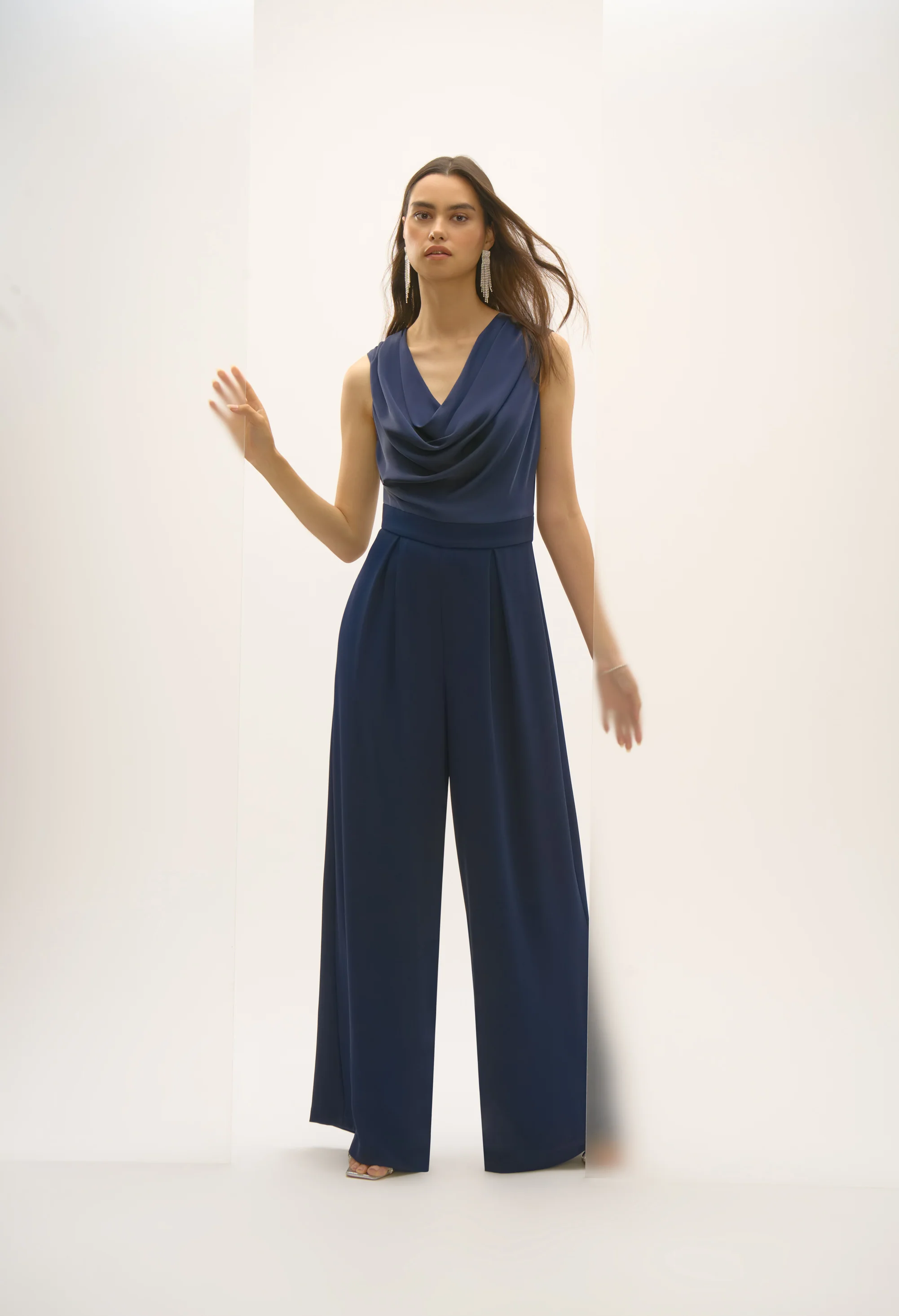 Formal V-neck Jumpsuit