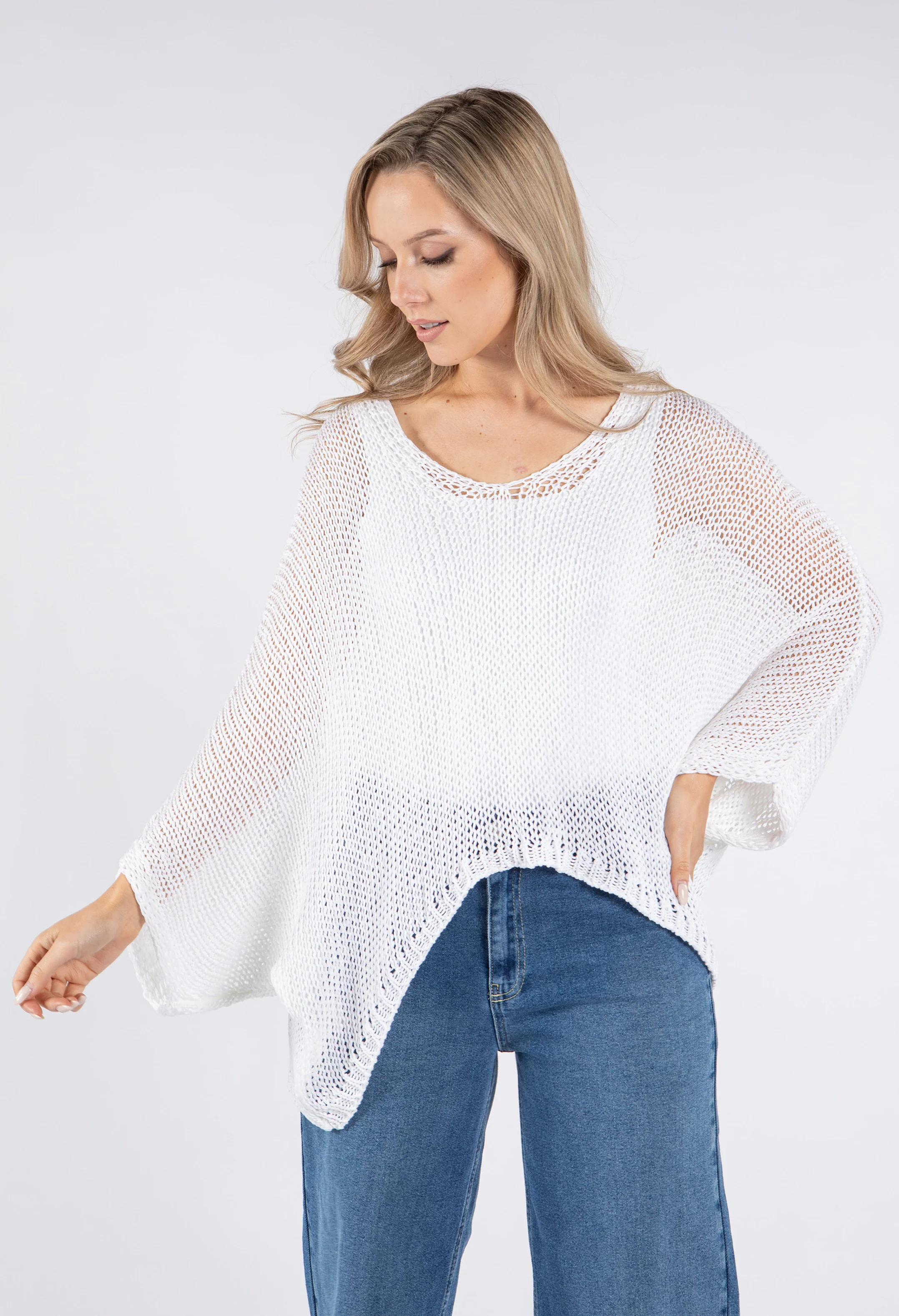 V-Neck Soft Knit Jumper