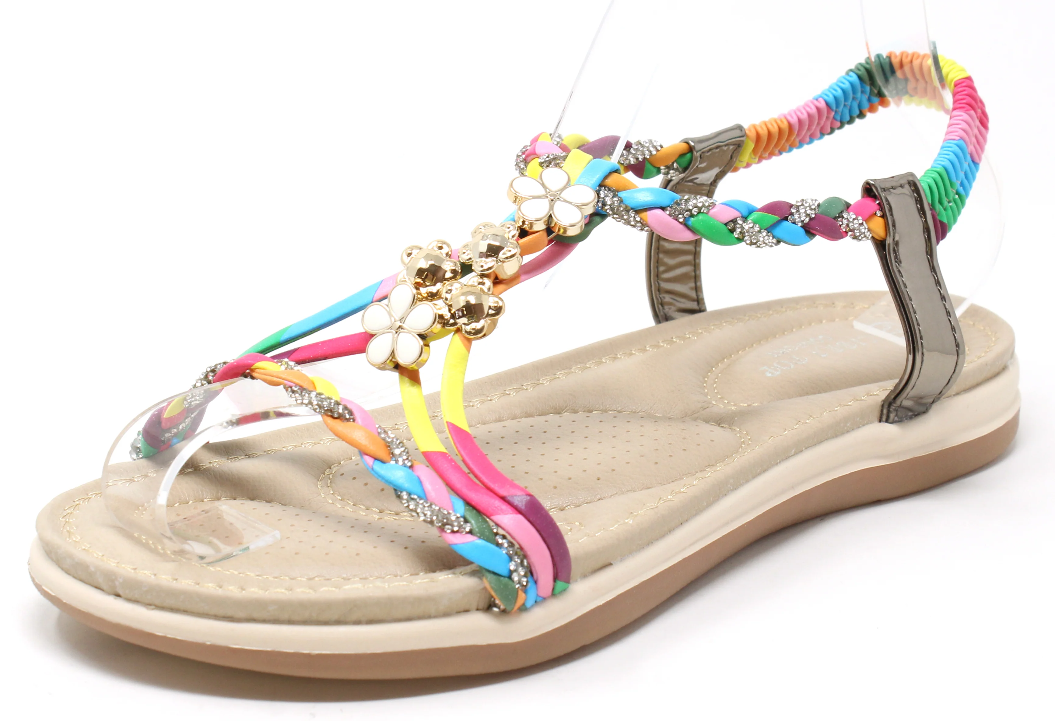 Diamante Twist Sandal