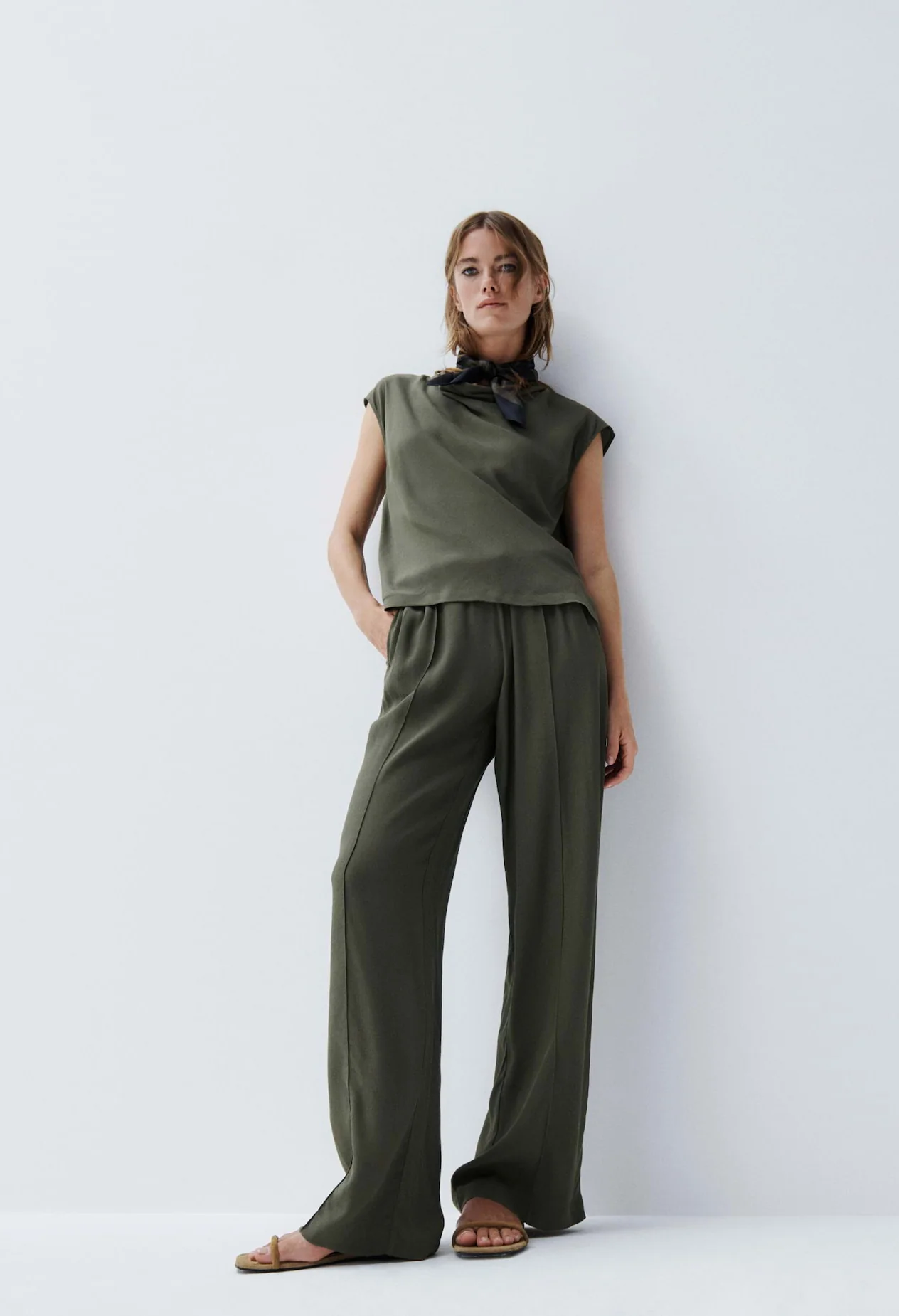 Malotta Summer Wide Leg Trousers