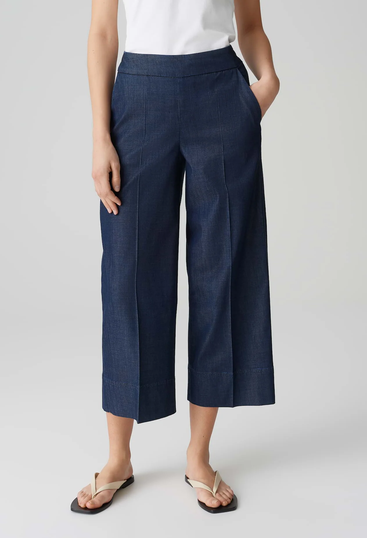 Misha Denim Wide Culottes