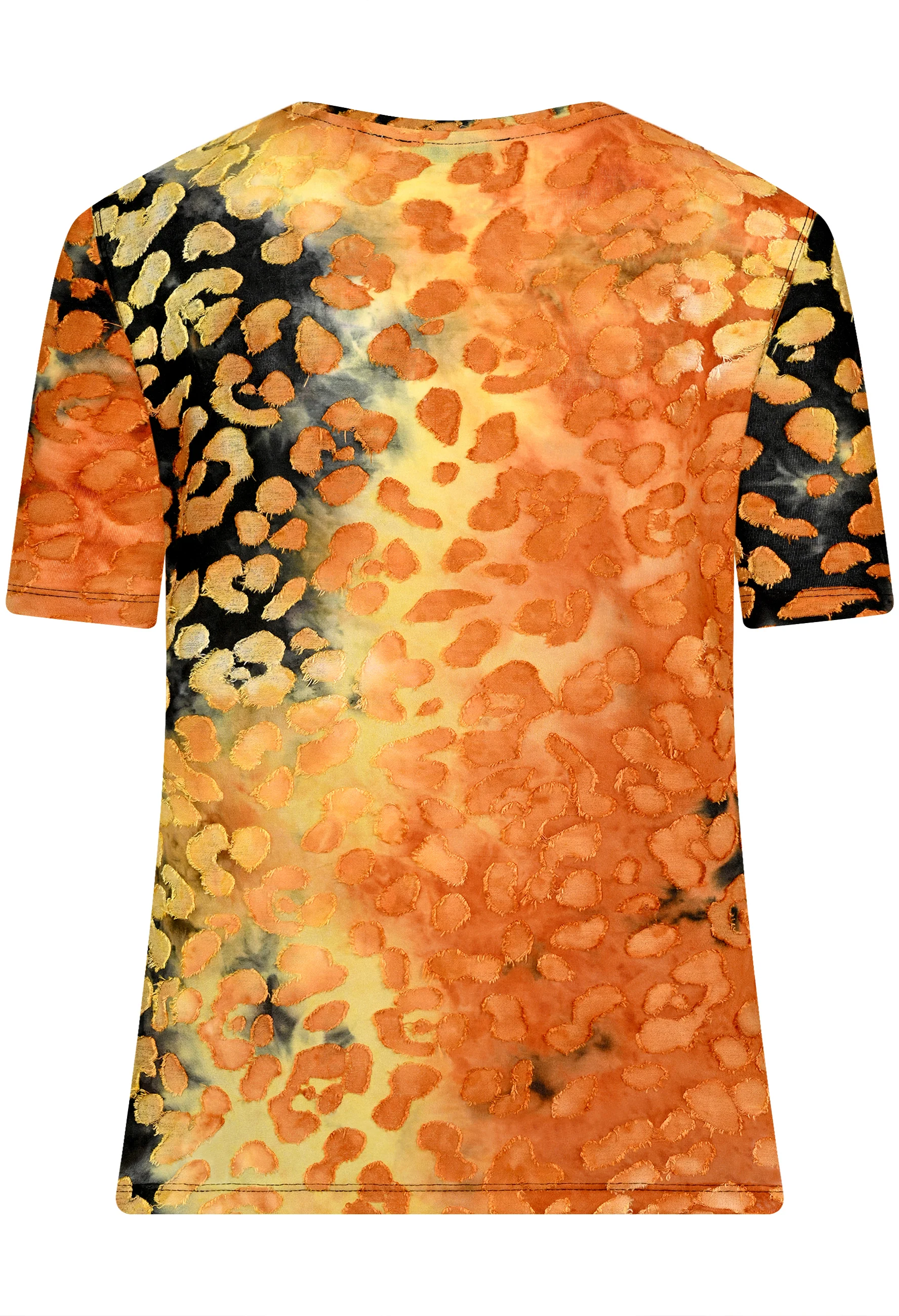 Shirt with leopard pattern
