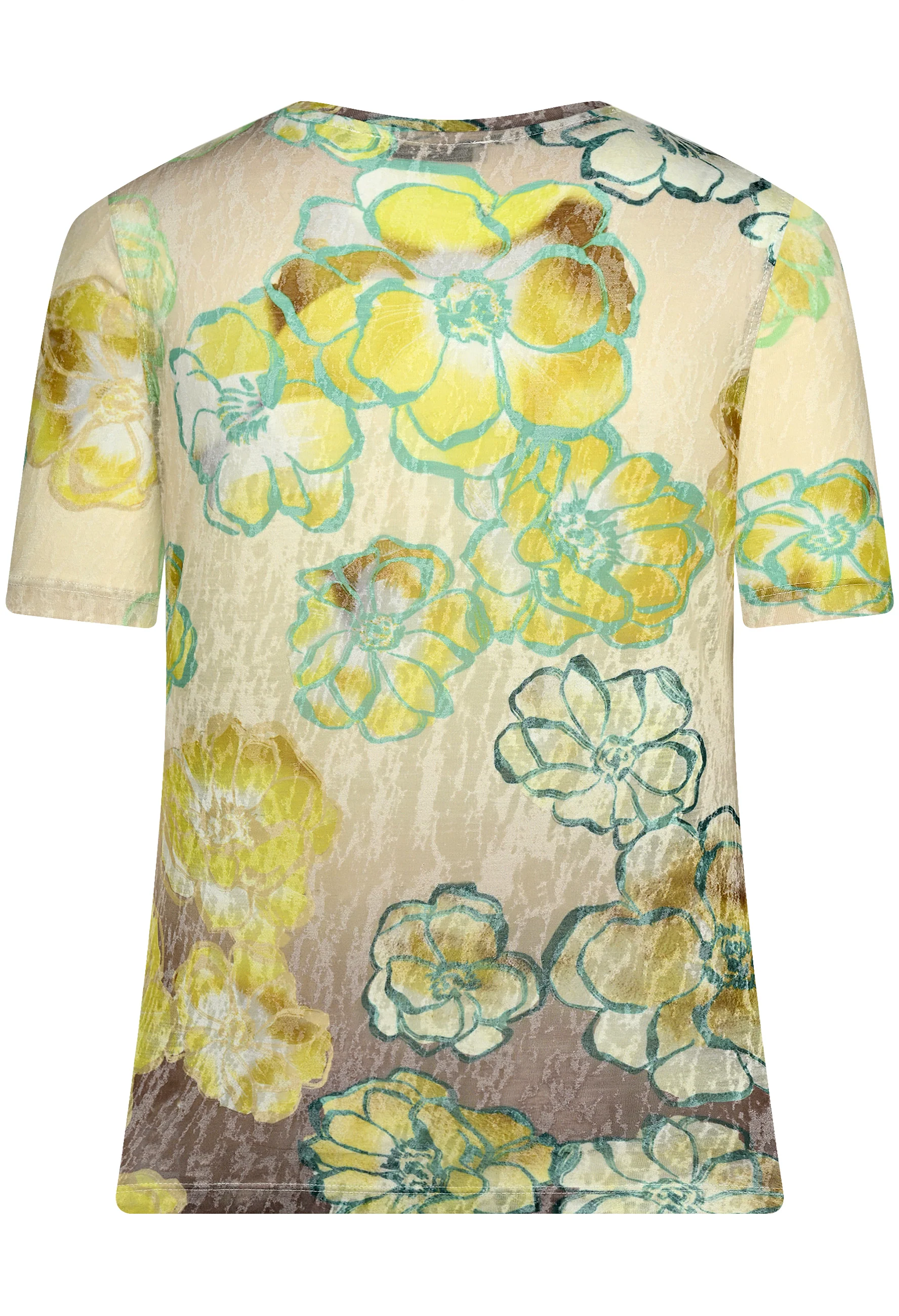 Shirt with flower print