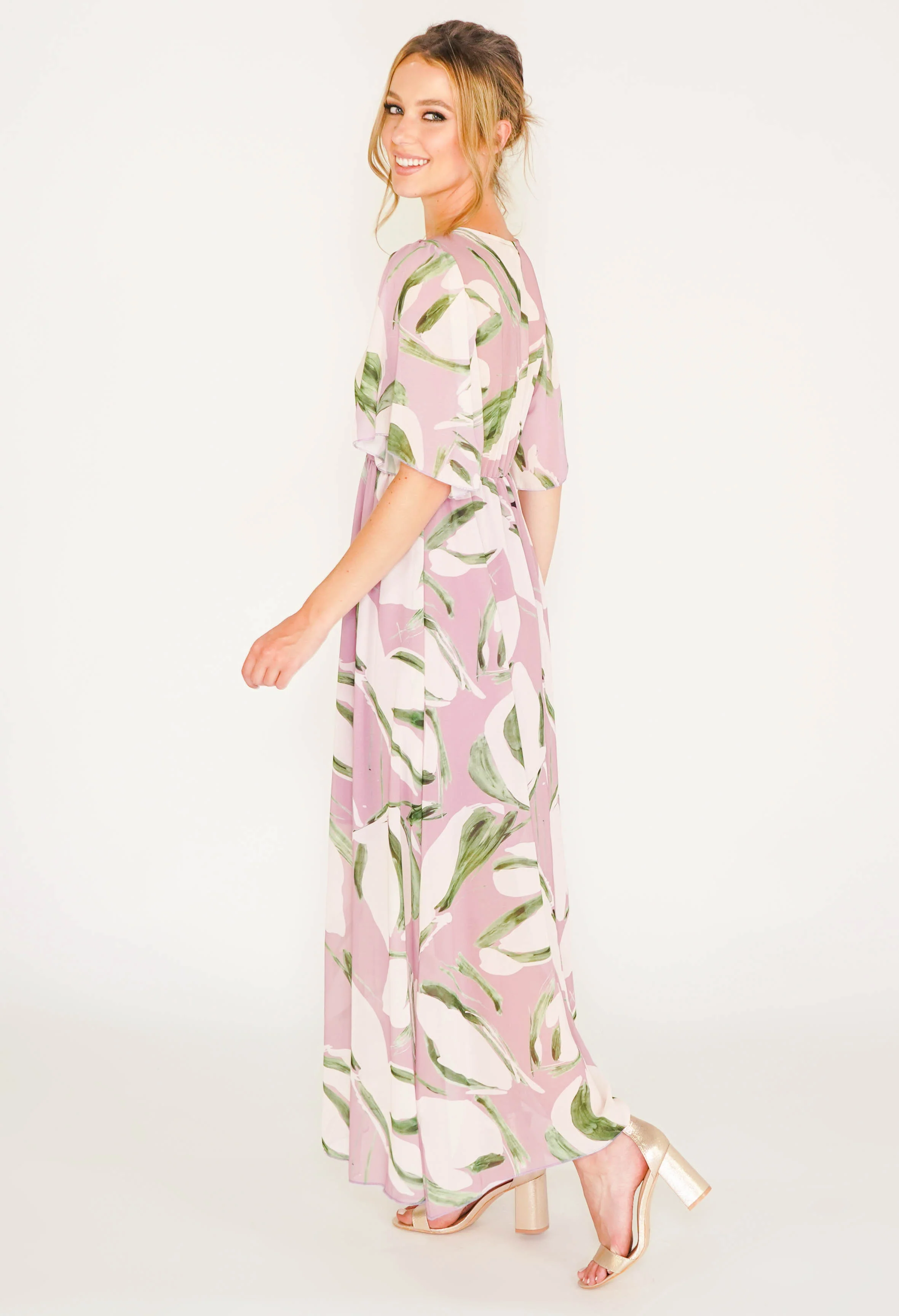 LILAC MAXI DRESS