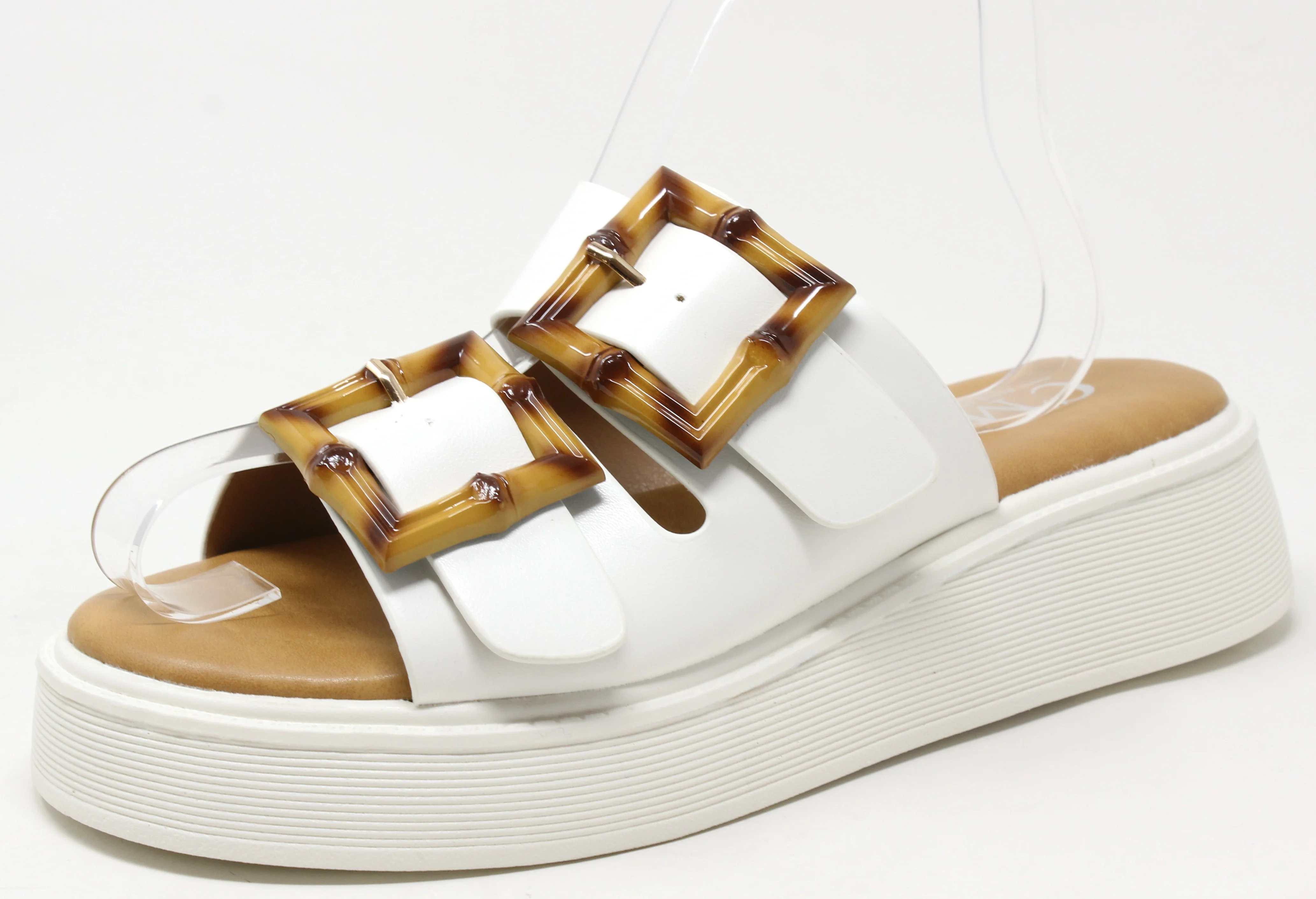 Tortoise Buckle Sandals