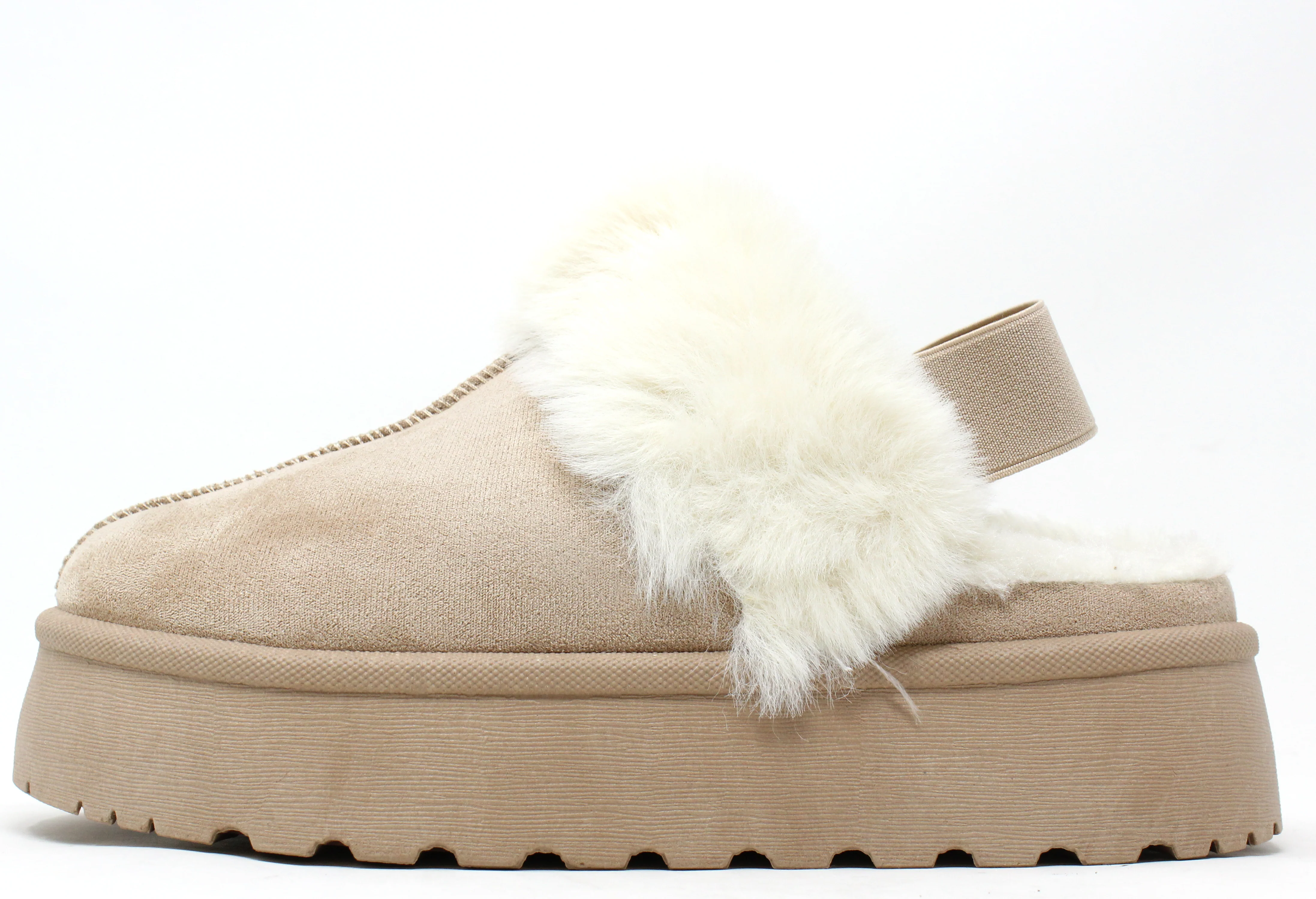 Flatform Slip On Boots