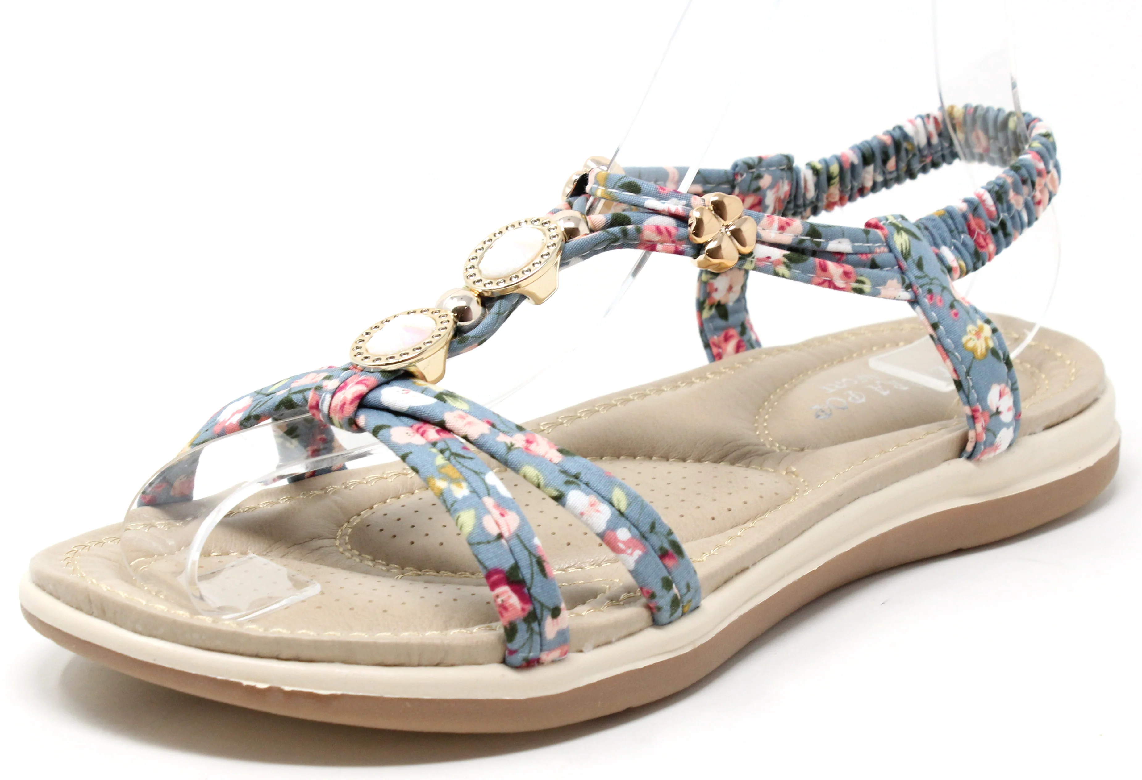 Floral Print Sandal