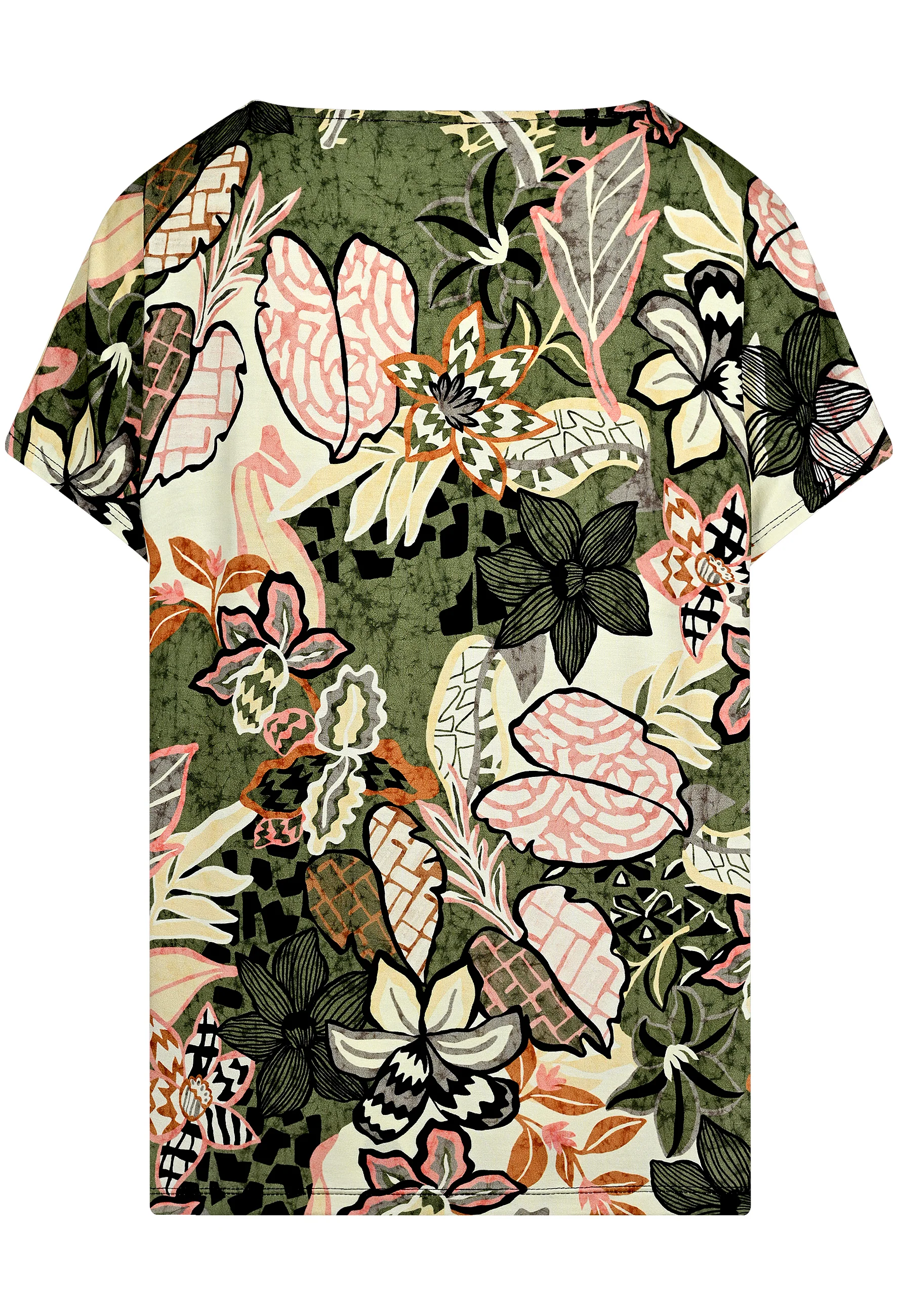 Shirt with floral print