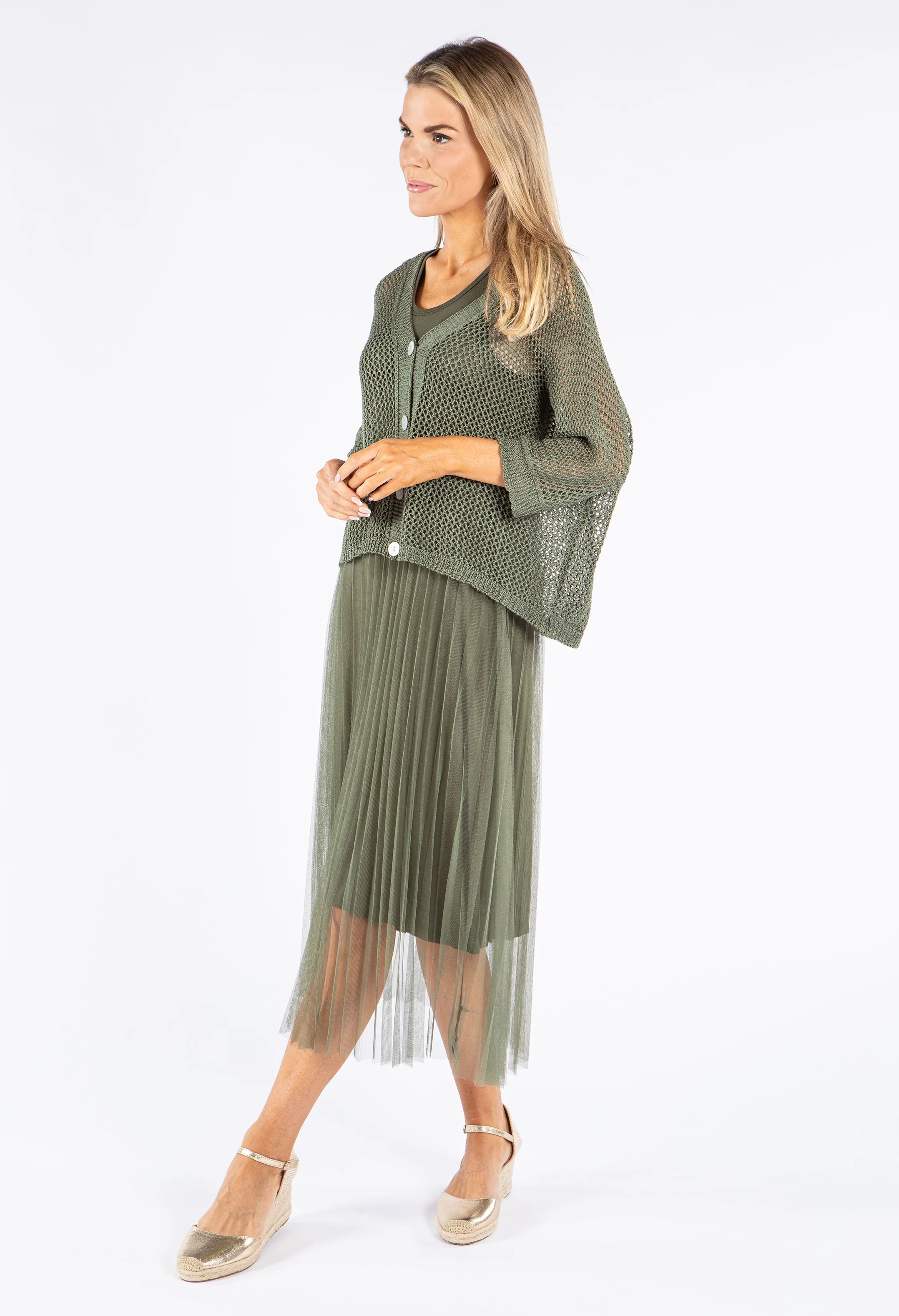 2 in 1 Look Tulle Dress