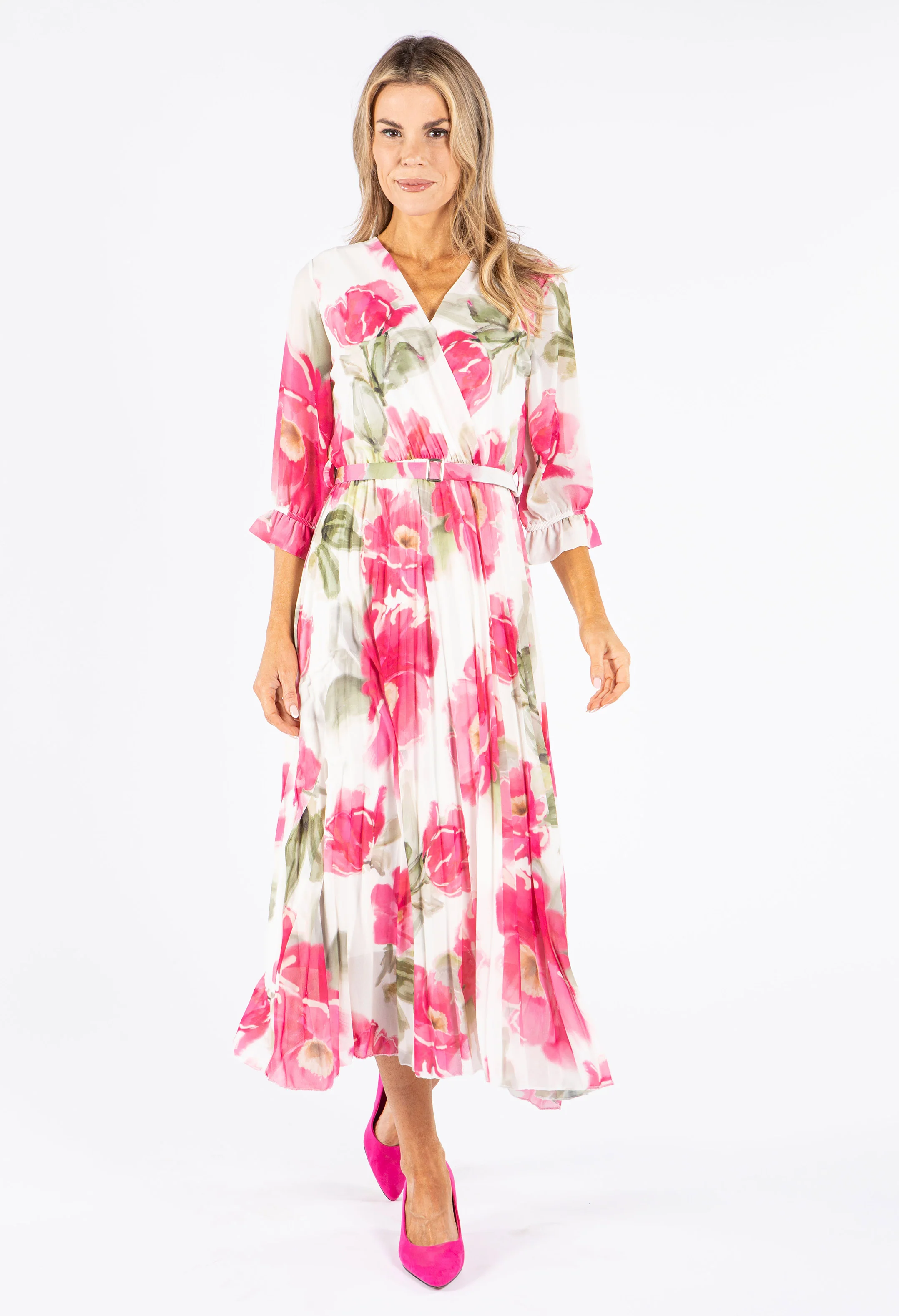 Grace Floral Midi Dress