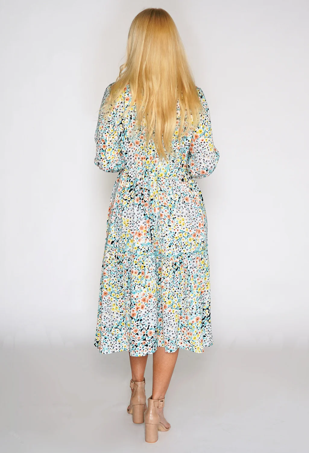 Floral Midi Dress-5