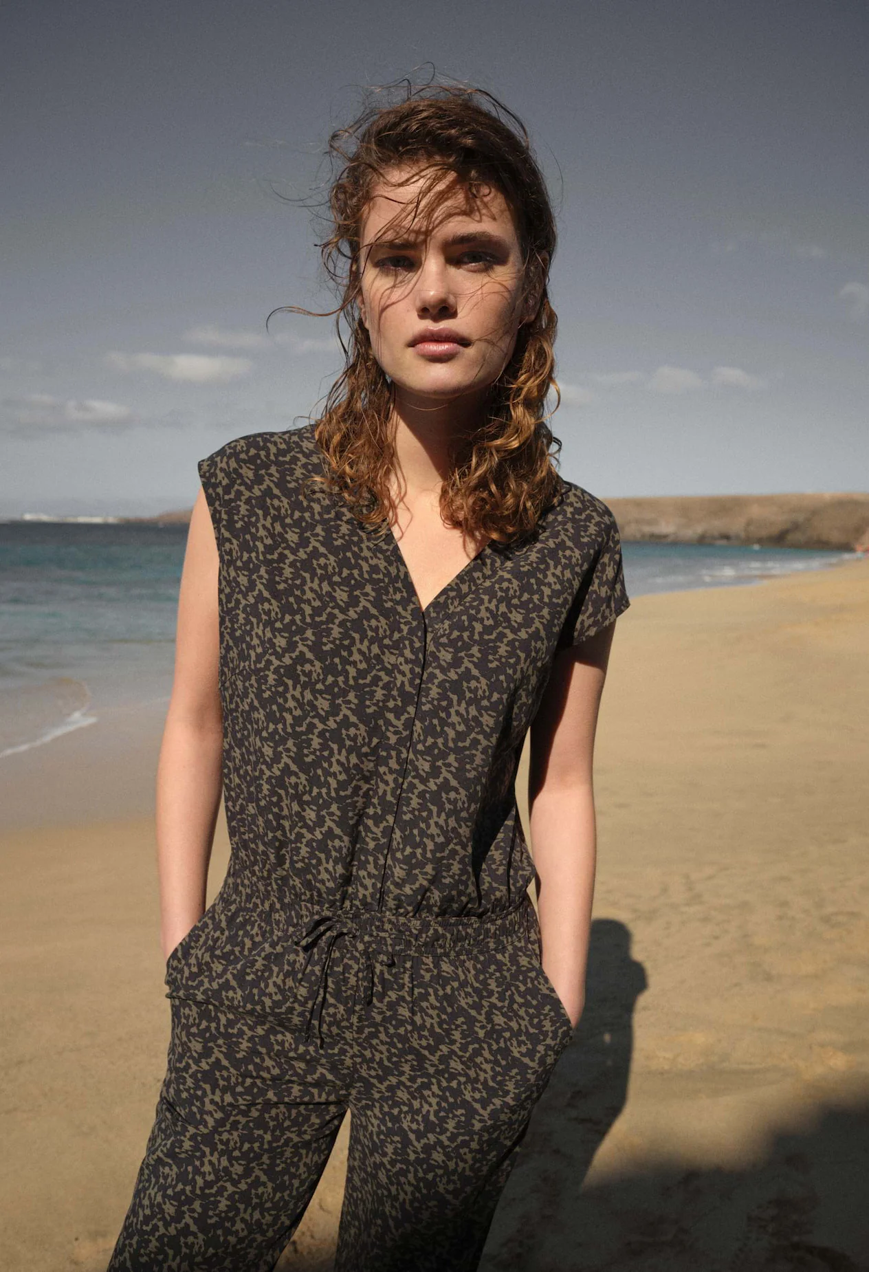 Moneli Shadow Jumpsuit