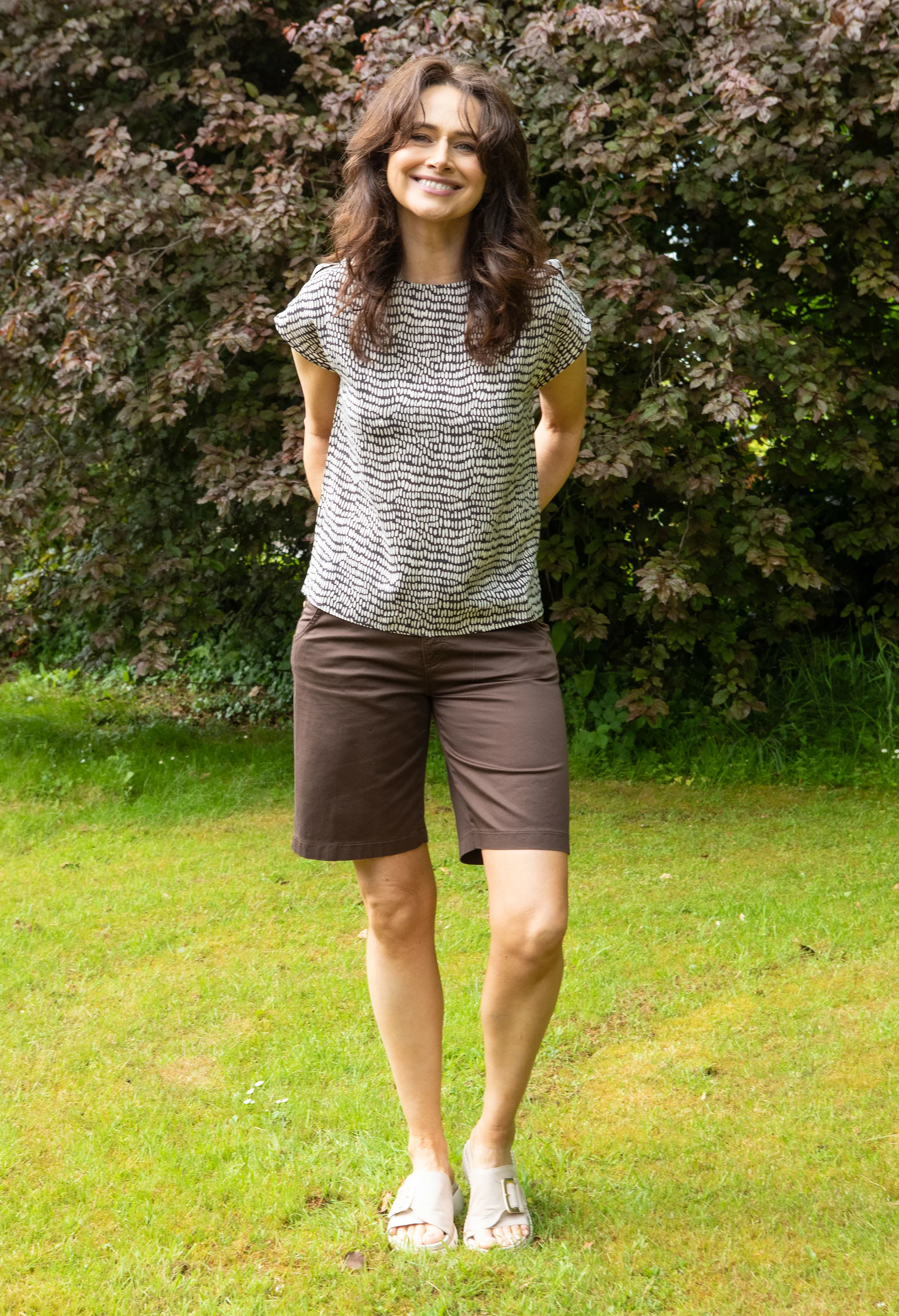 Marine B Wide Leg Short