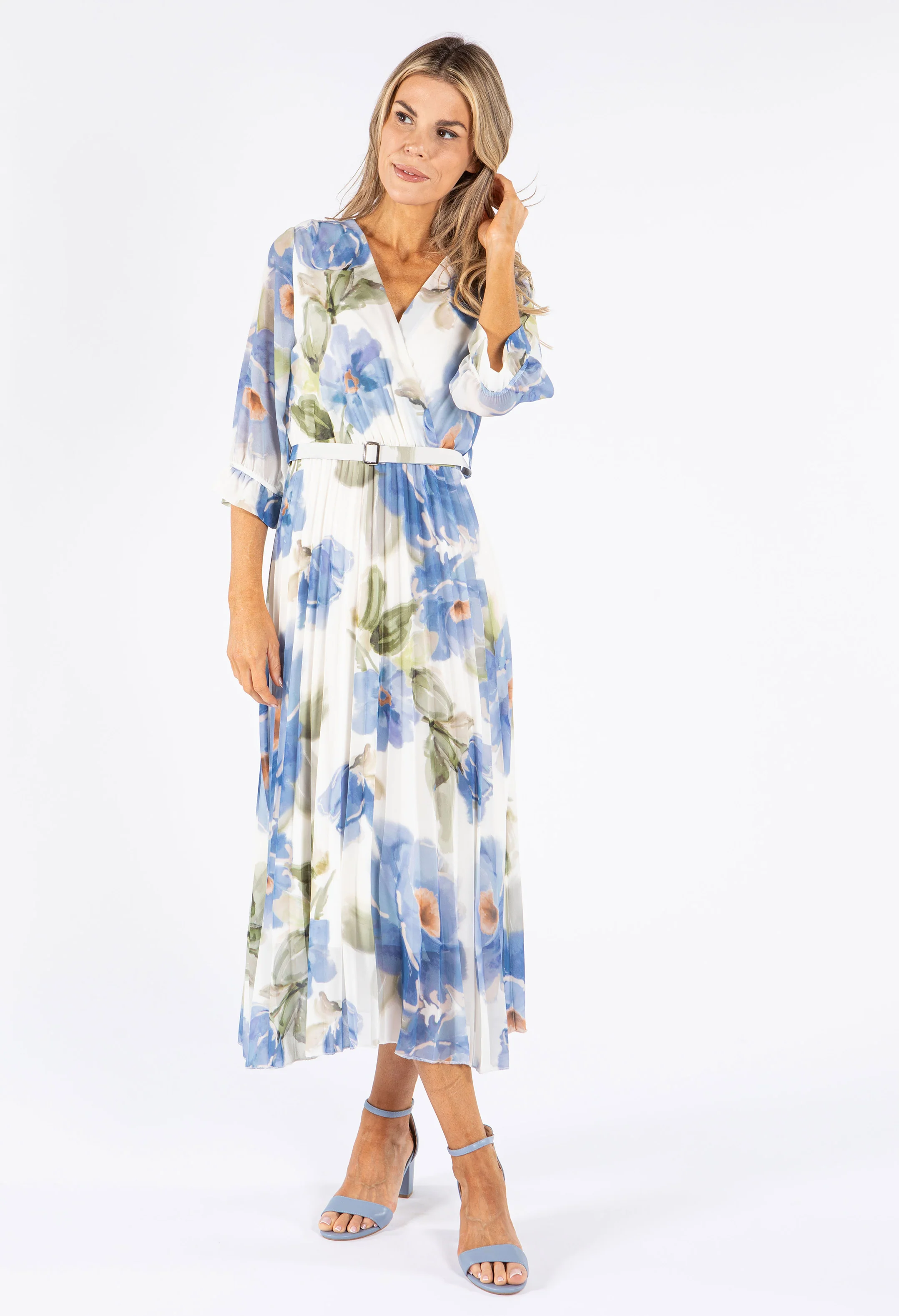Grace Floral Midi Dress