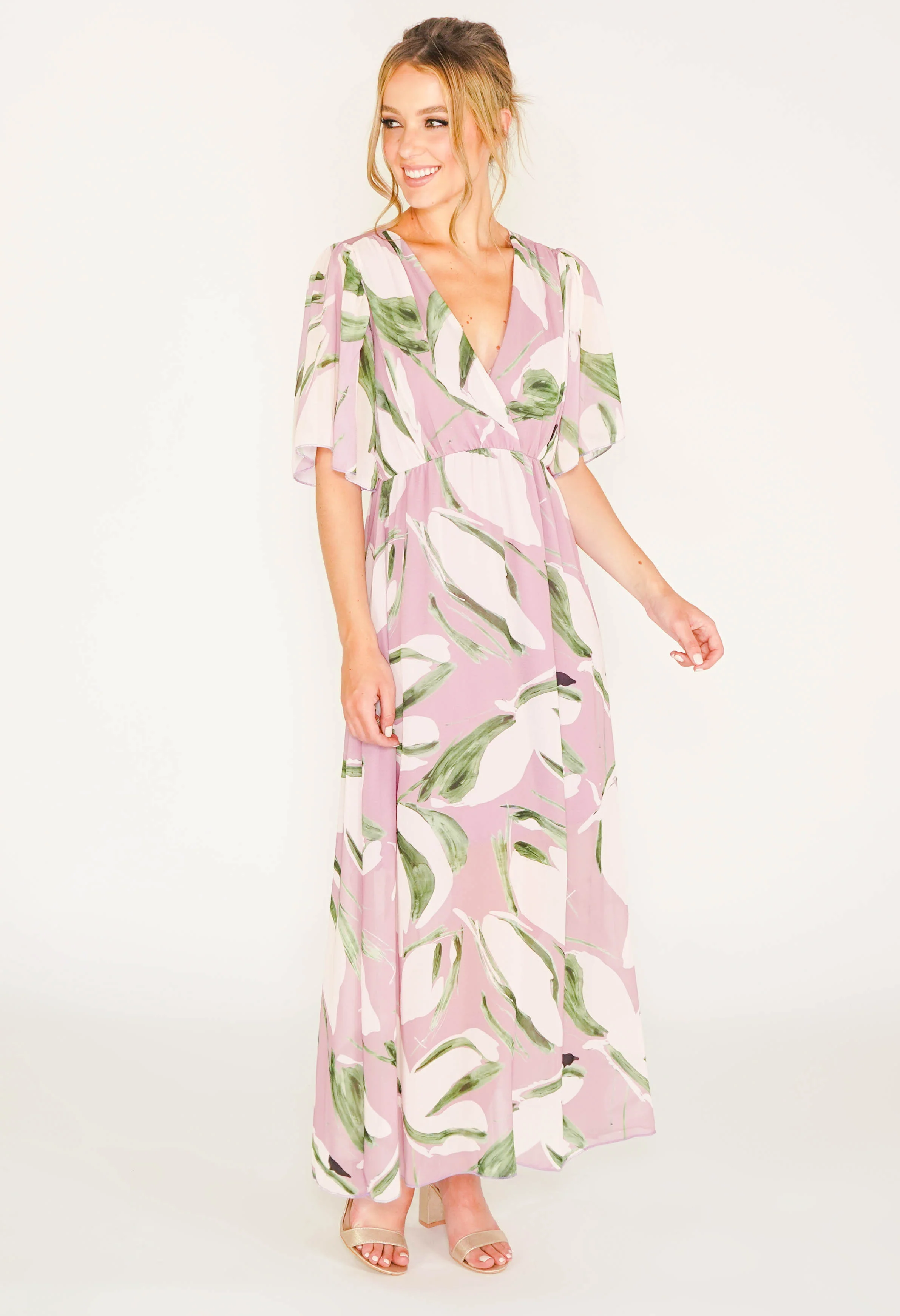 LILAC MAXI DRESS