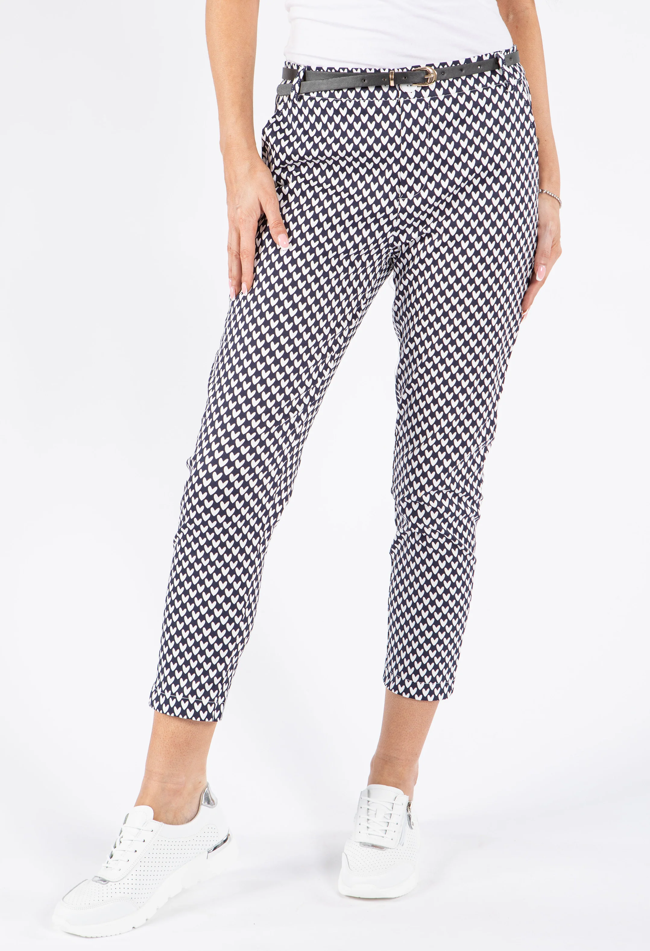 Love Heart Slim Fit Trousers