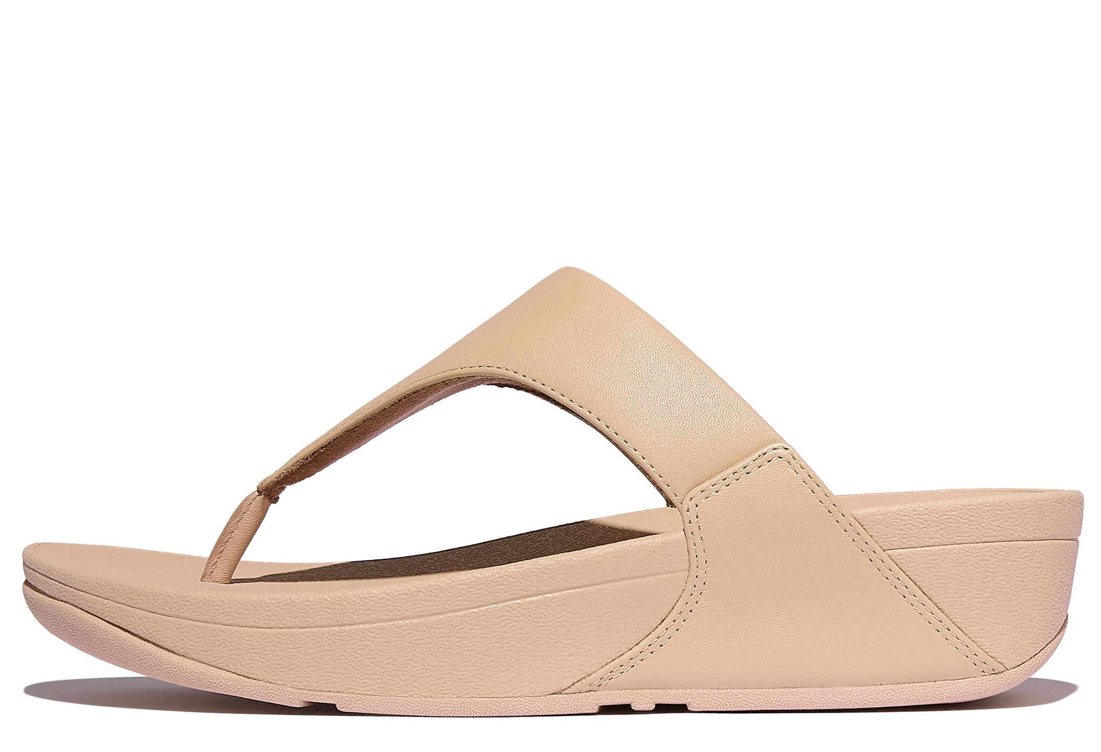 LULU Leather Toe-Post Sandals