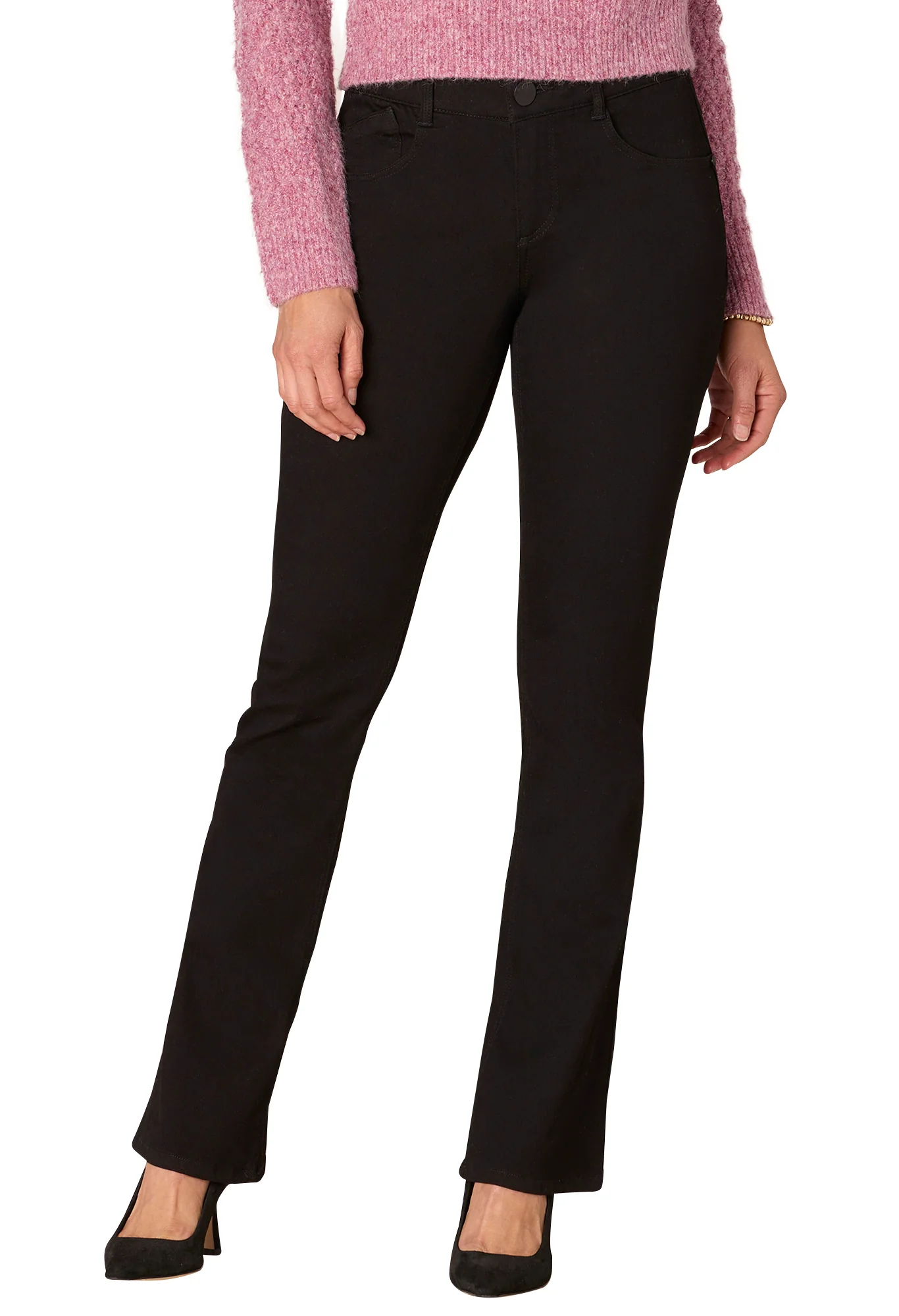 Absolution Itty Bitty Bootcut Black Jeans