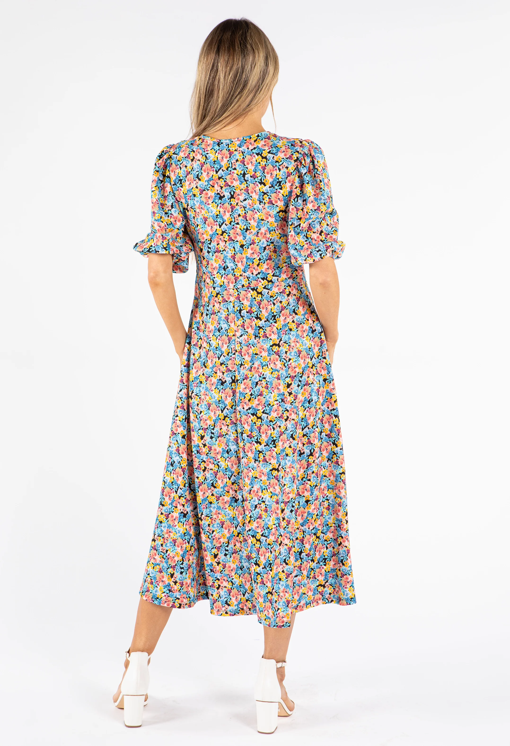 Miami Floral Print Dress
