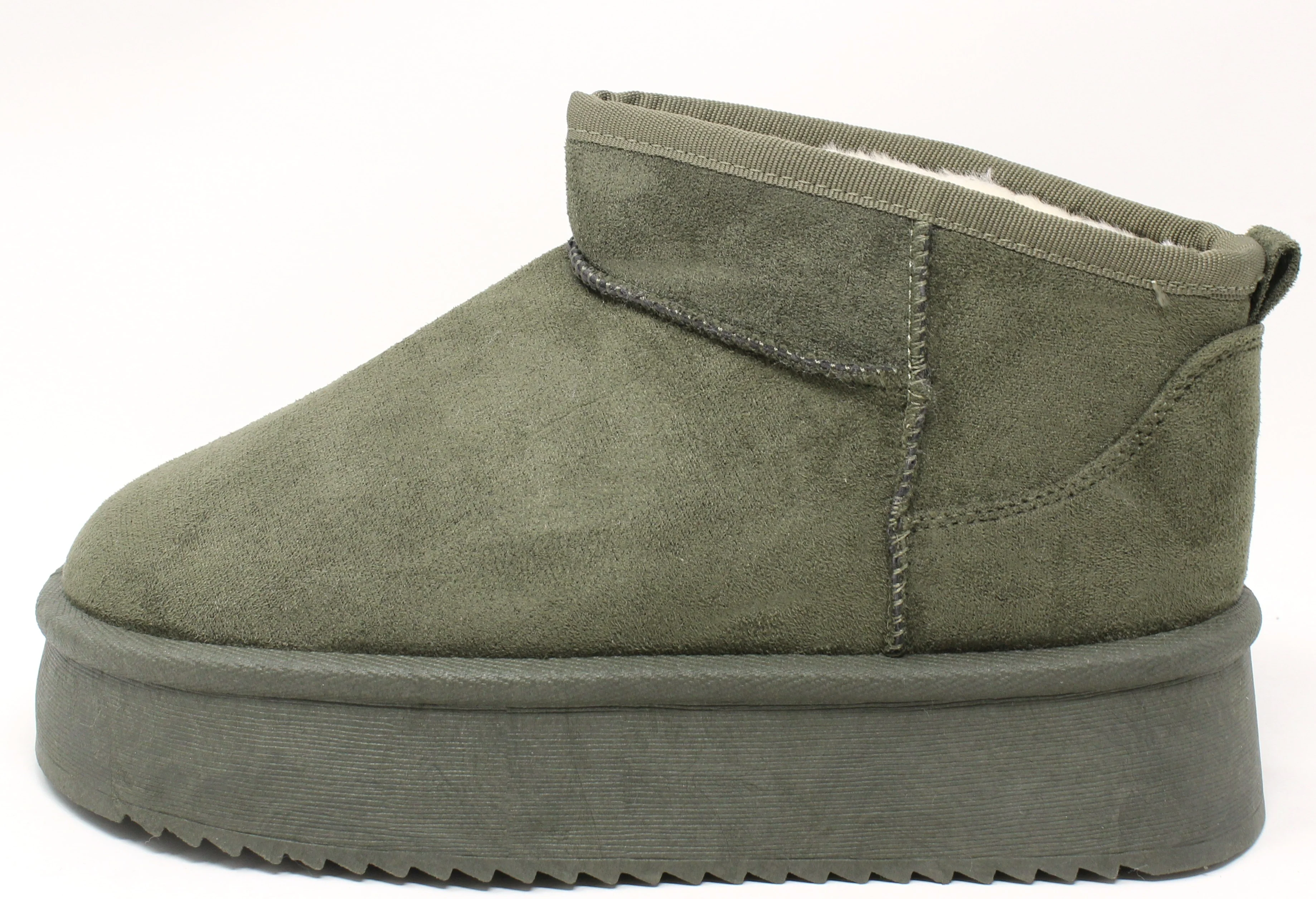 Platform Faux Fur Lined Boot