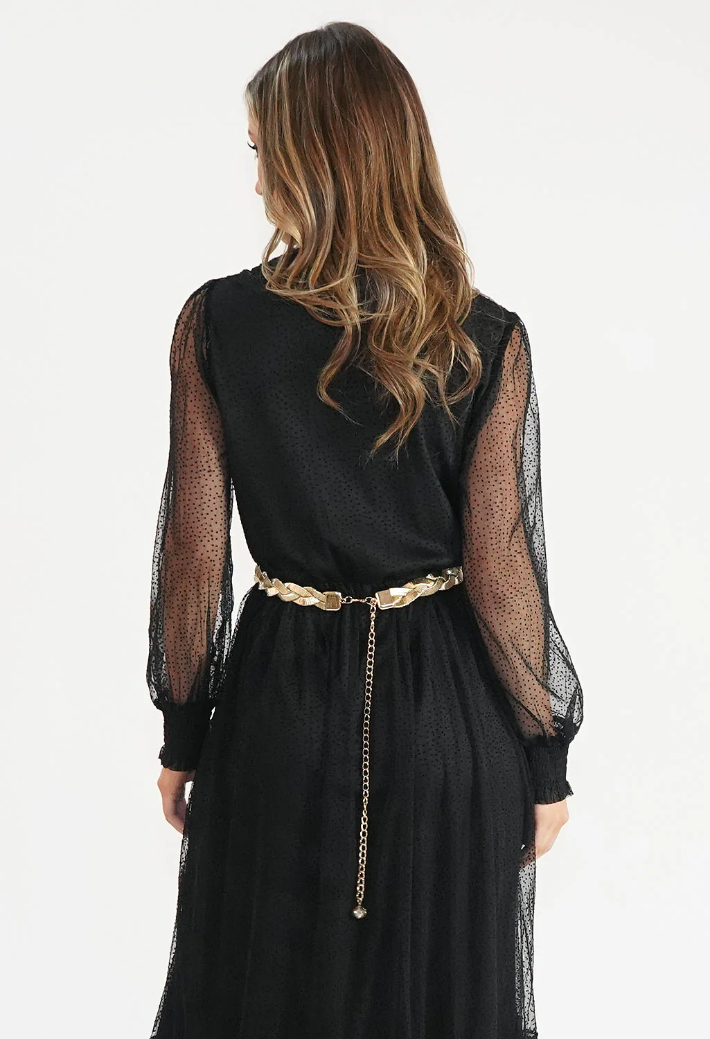 Metallic Gold Belt