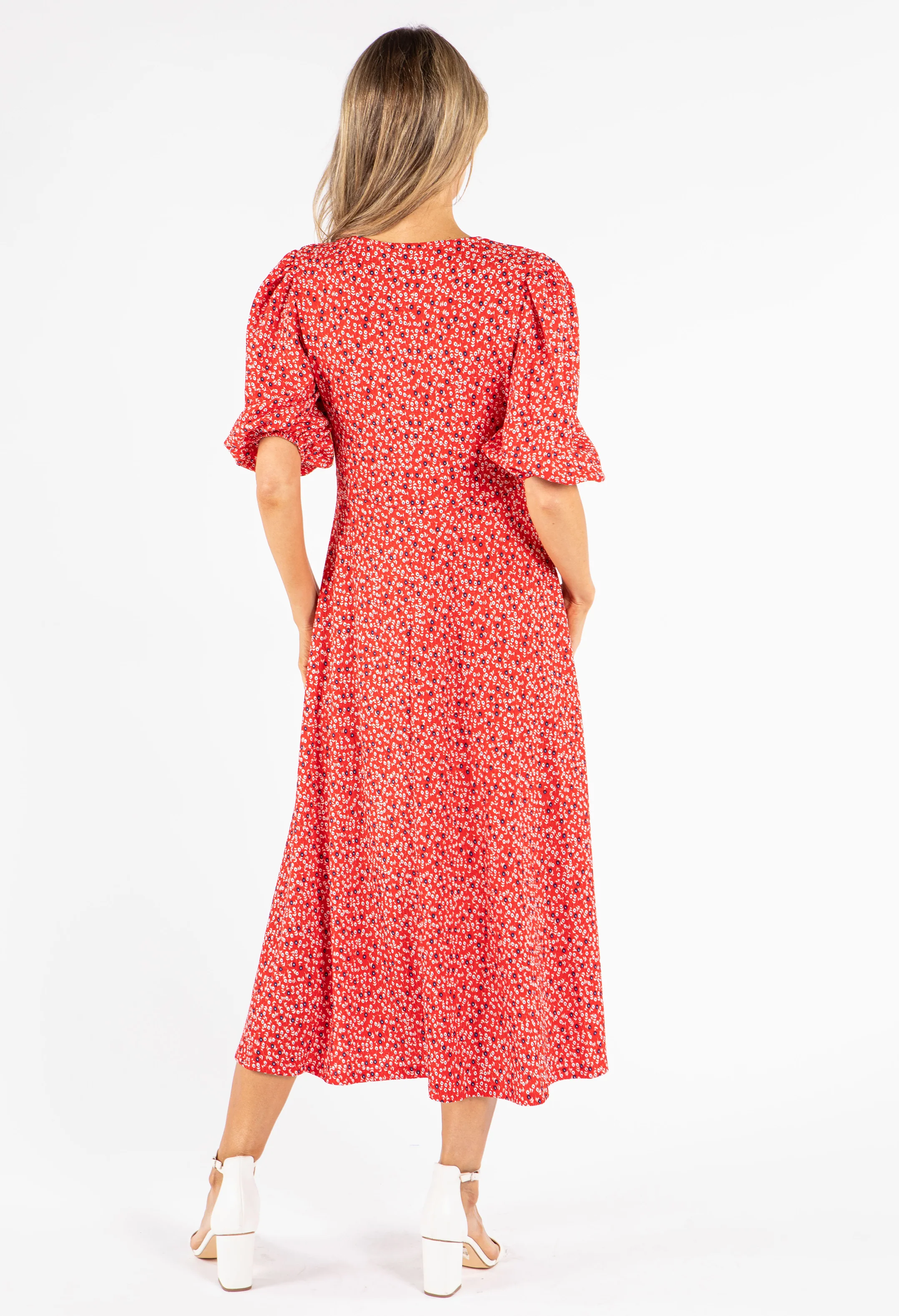 Miami Ditsy Print Dress