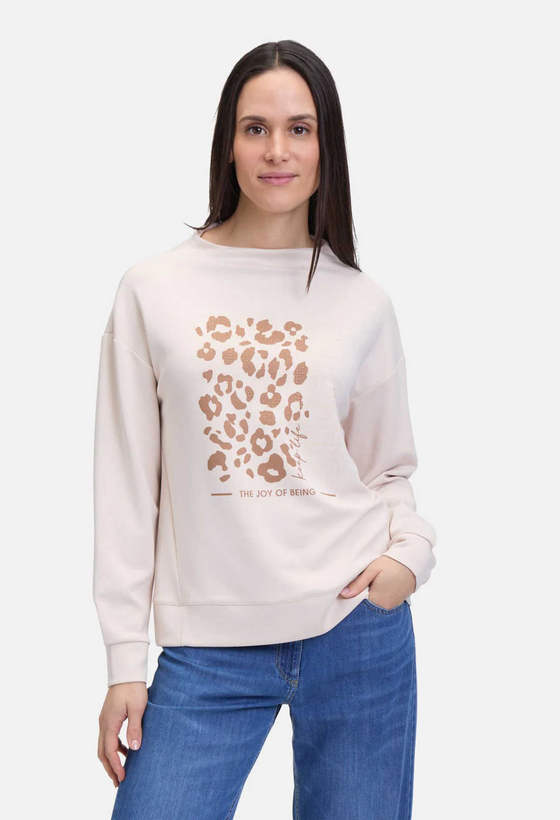 Jumper with Stand-Up Collar