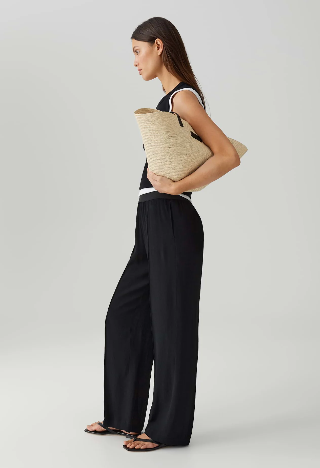 Malotta Summer Wide Leg Trousers