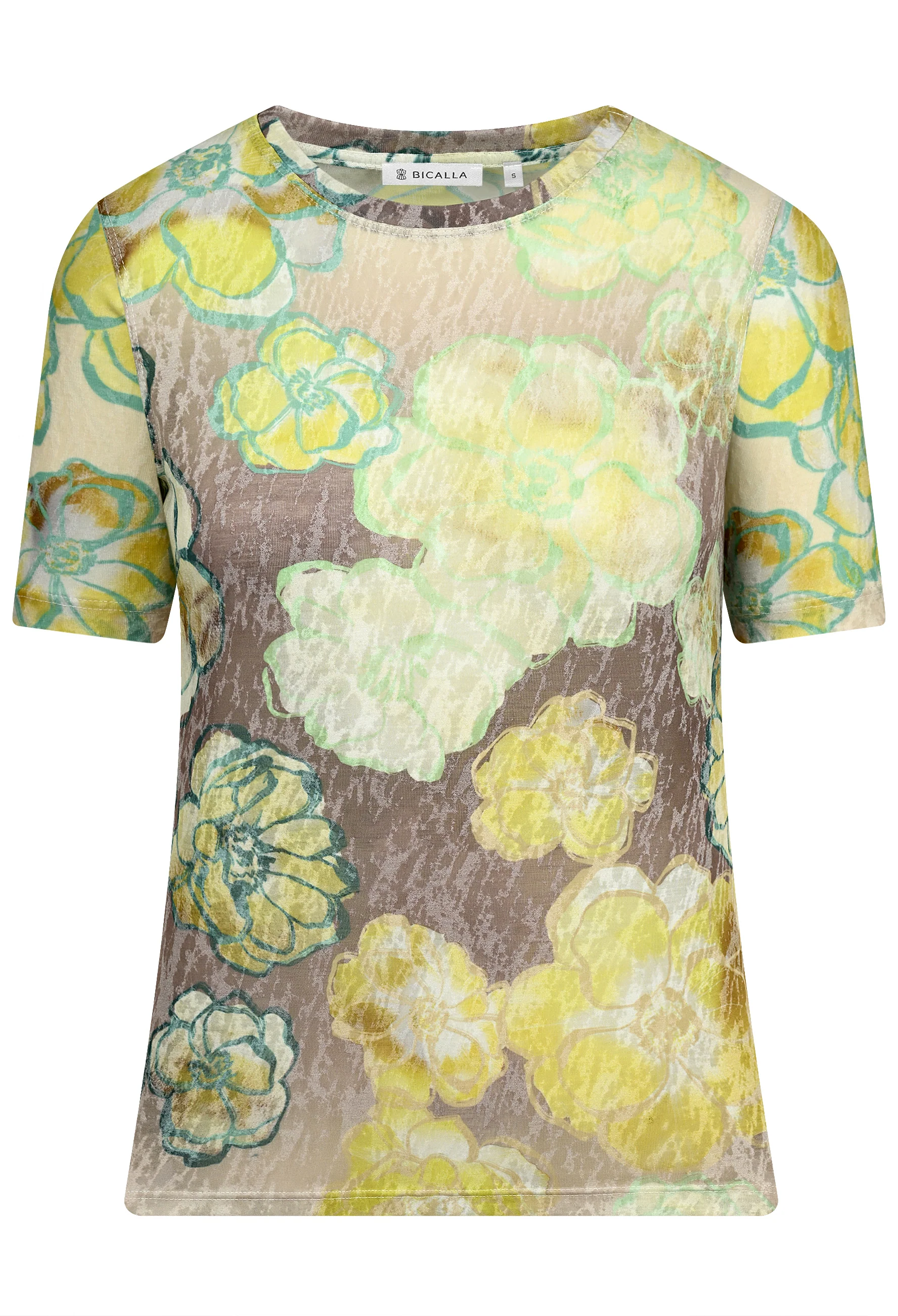 Shirt with flower print