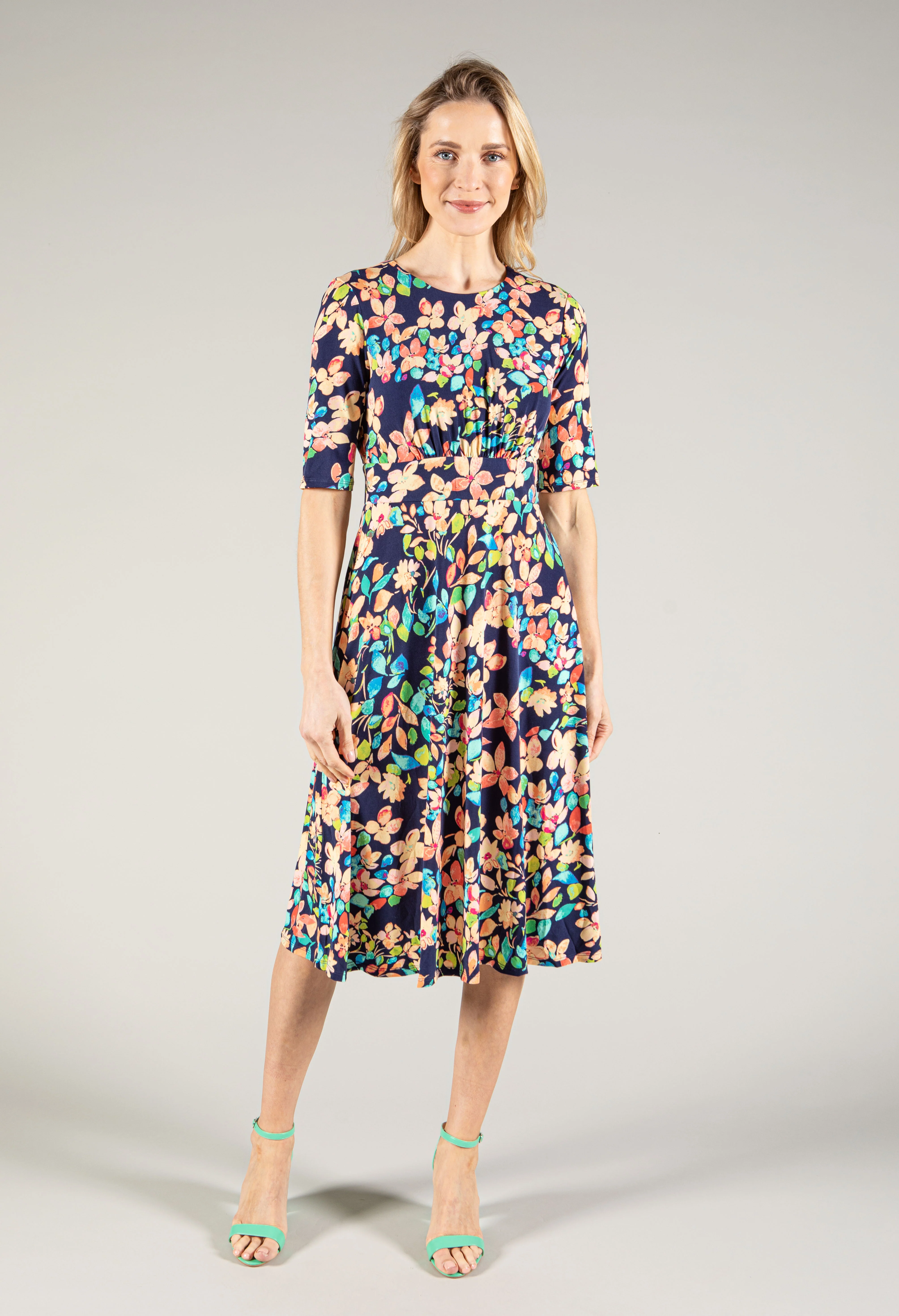 Multi Floral Dress