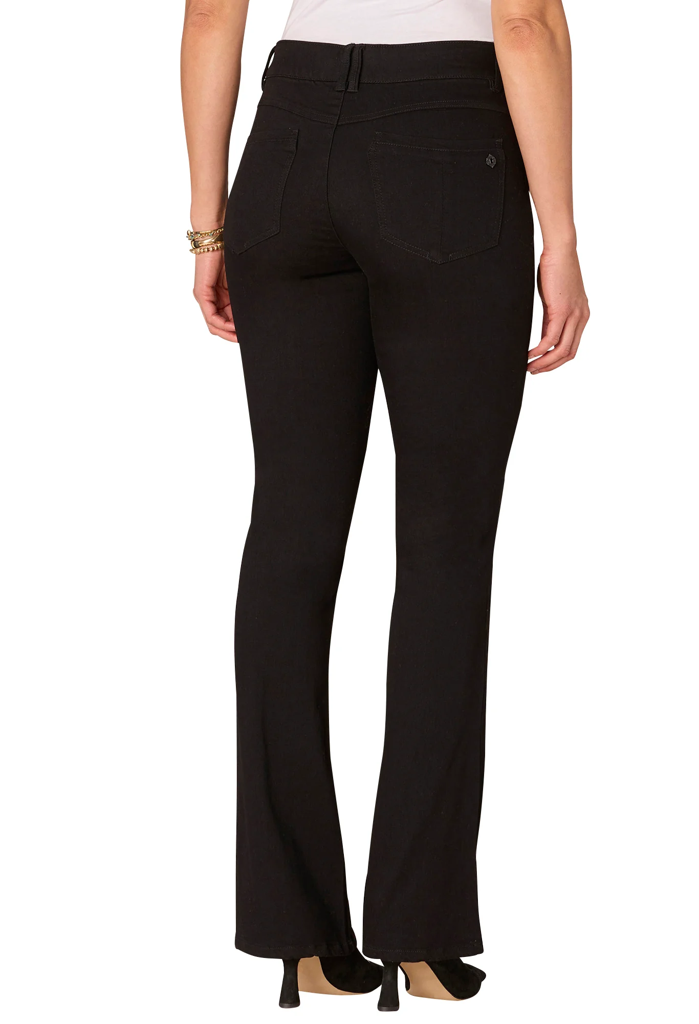 Absolution Itty Bitty Bootcut Black Jeans