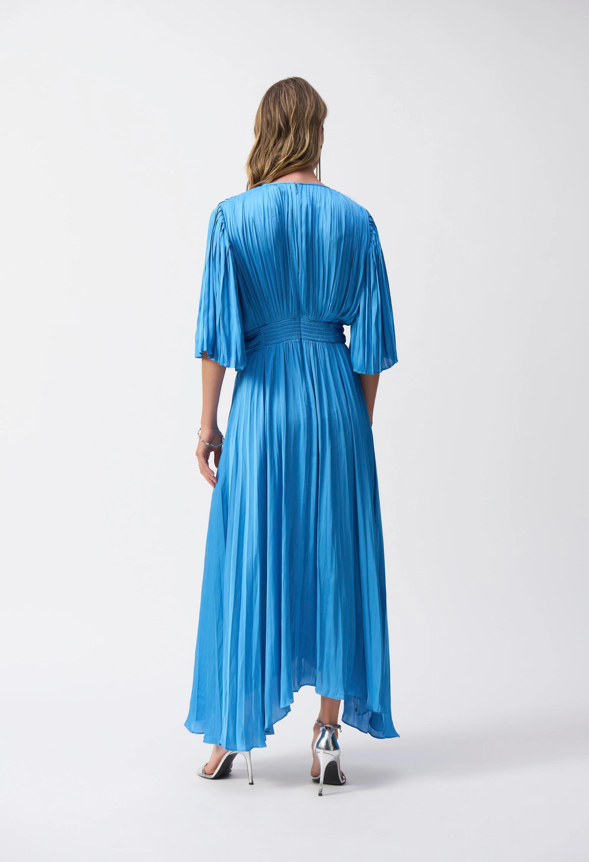 Maxi A-line V-neck Dress